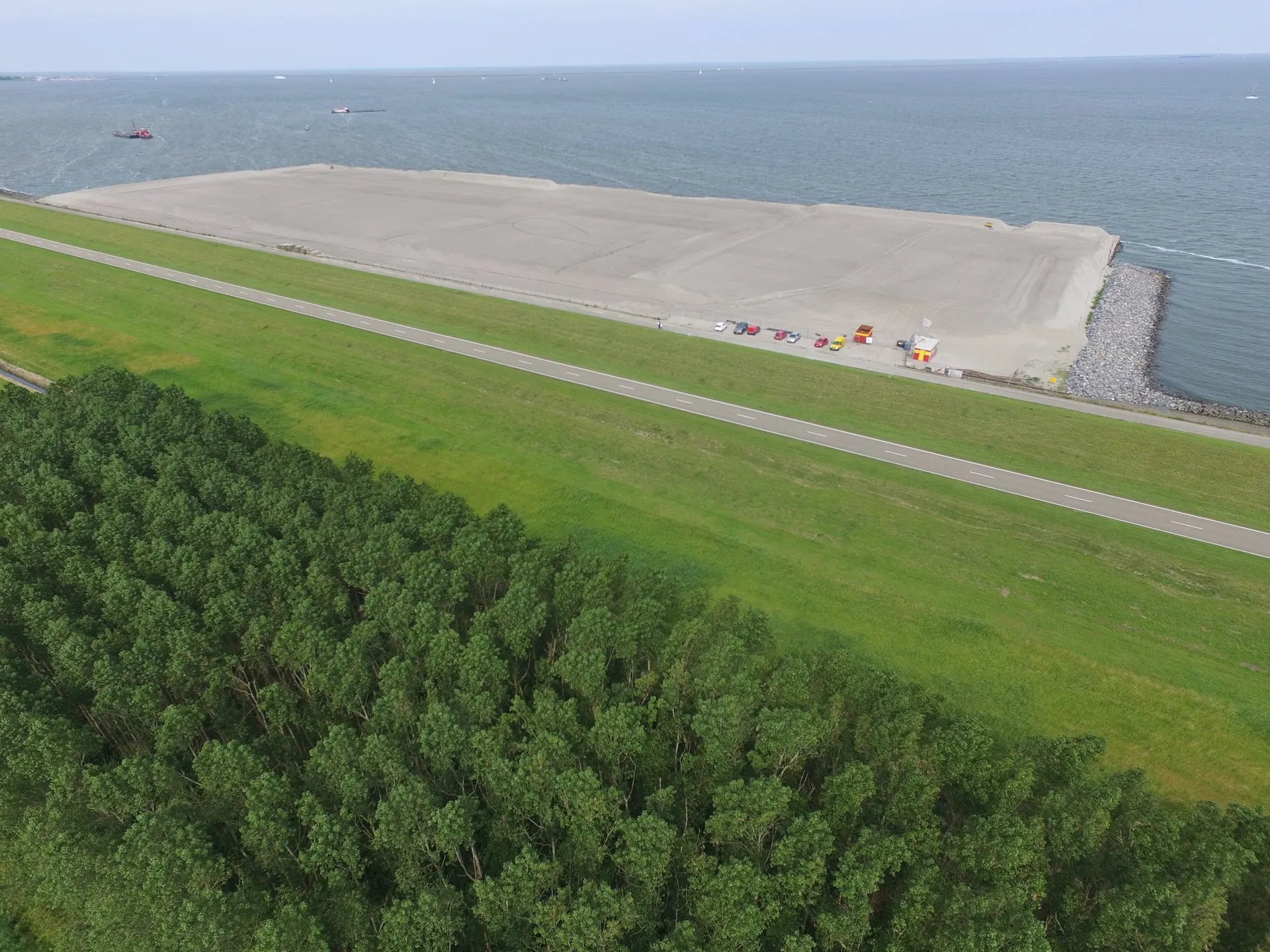 flevokust volgestort