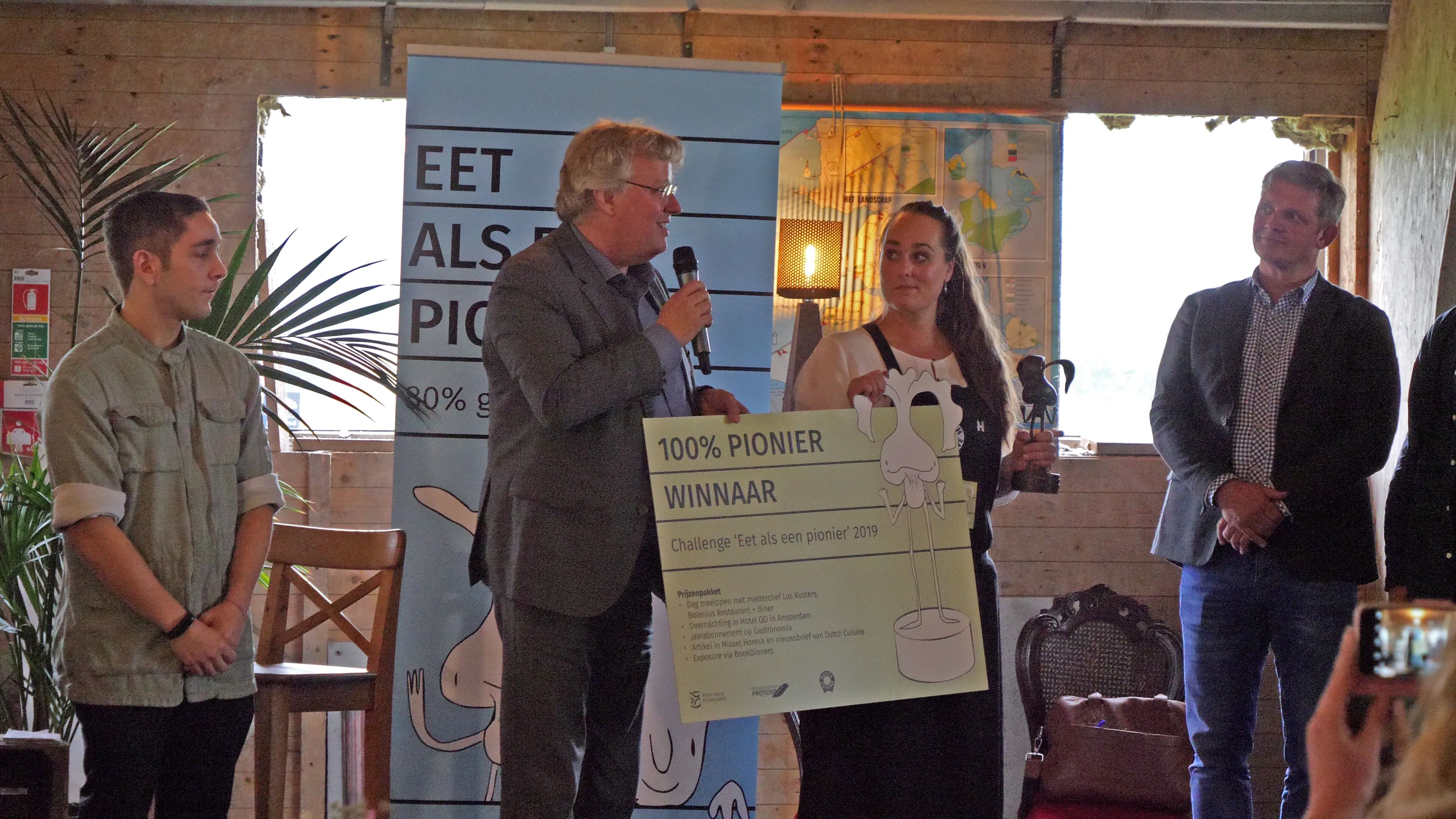 foto eet als een pionier