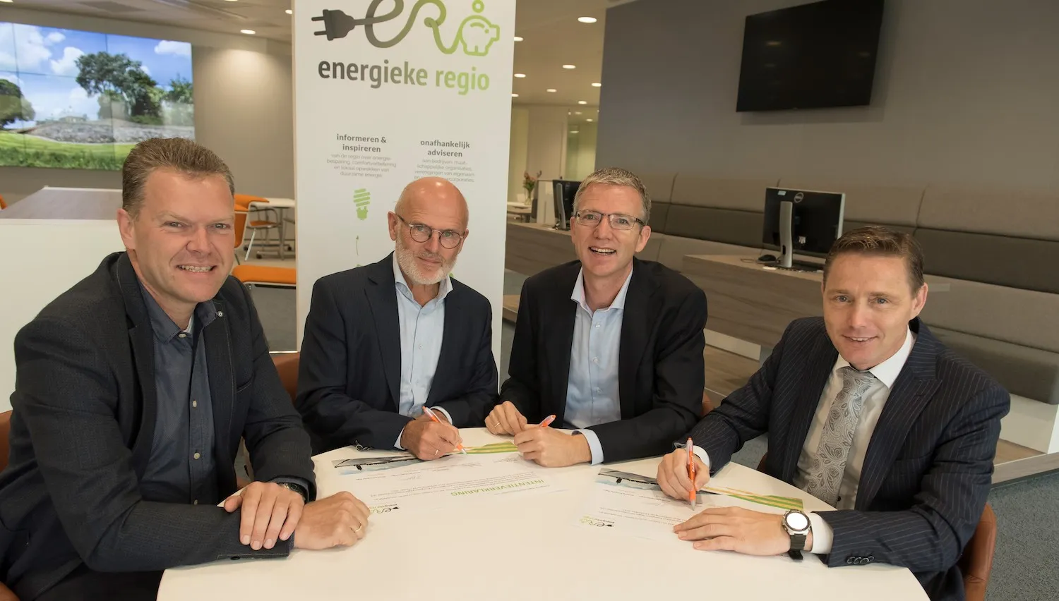 foto ondertekening energieke regio