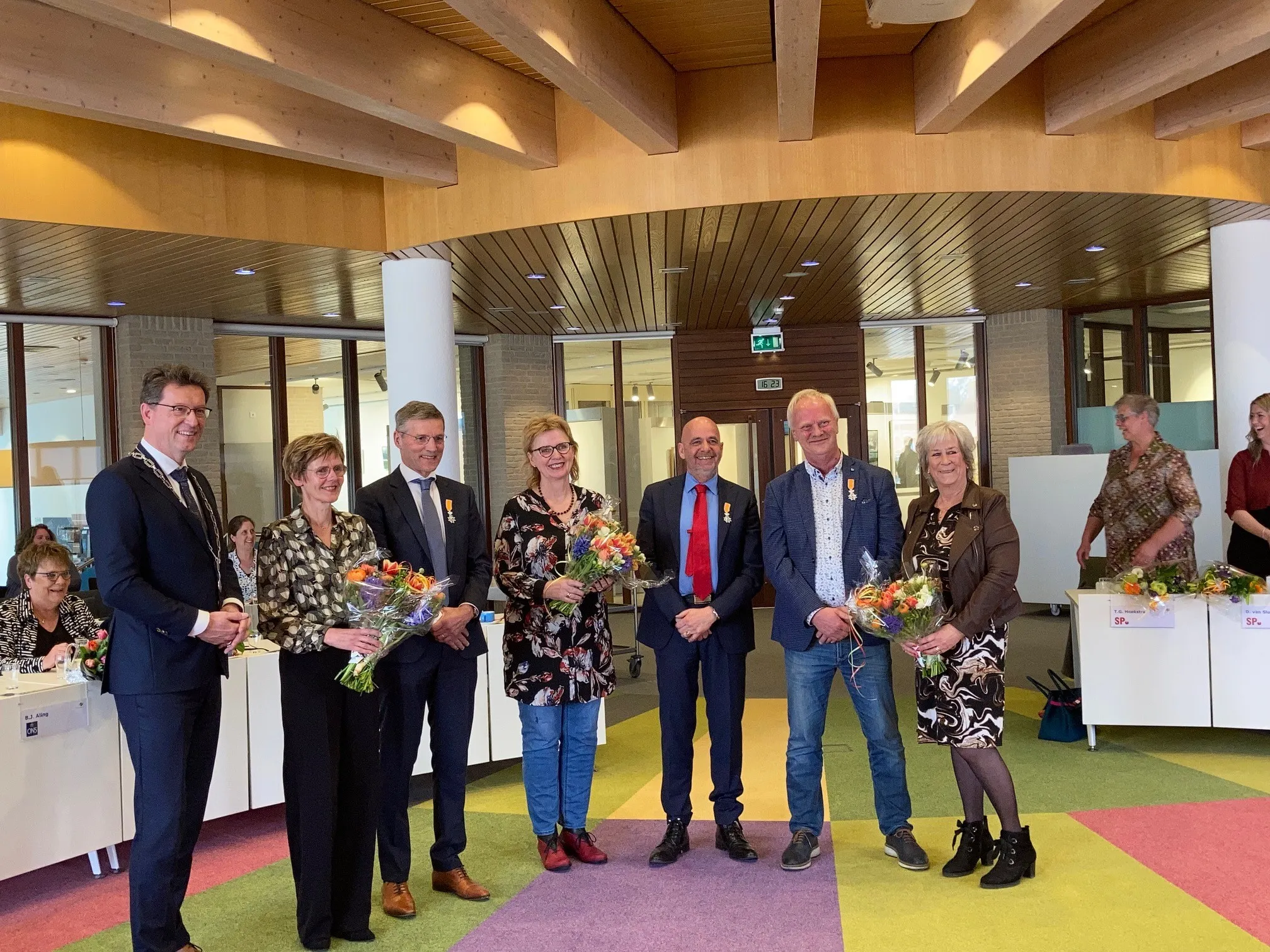gedecoreerde raadsleden 2022