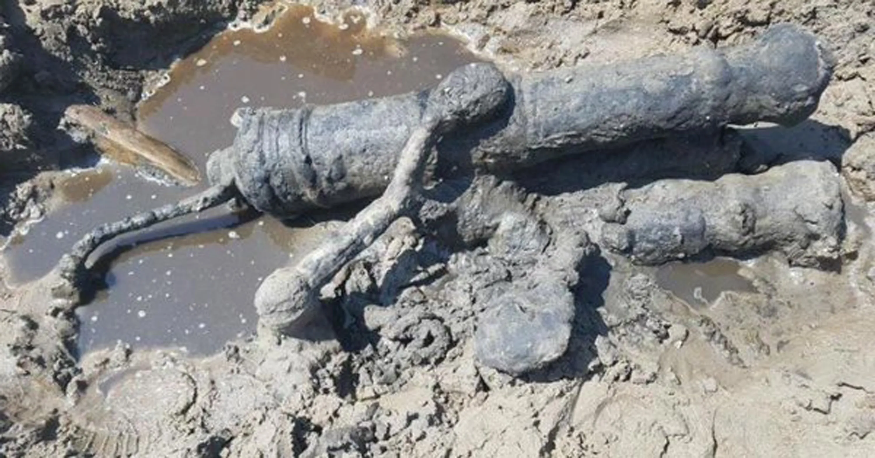 kanonnen scheepswrak rutten rug