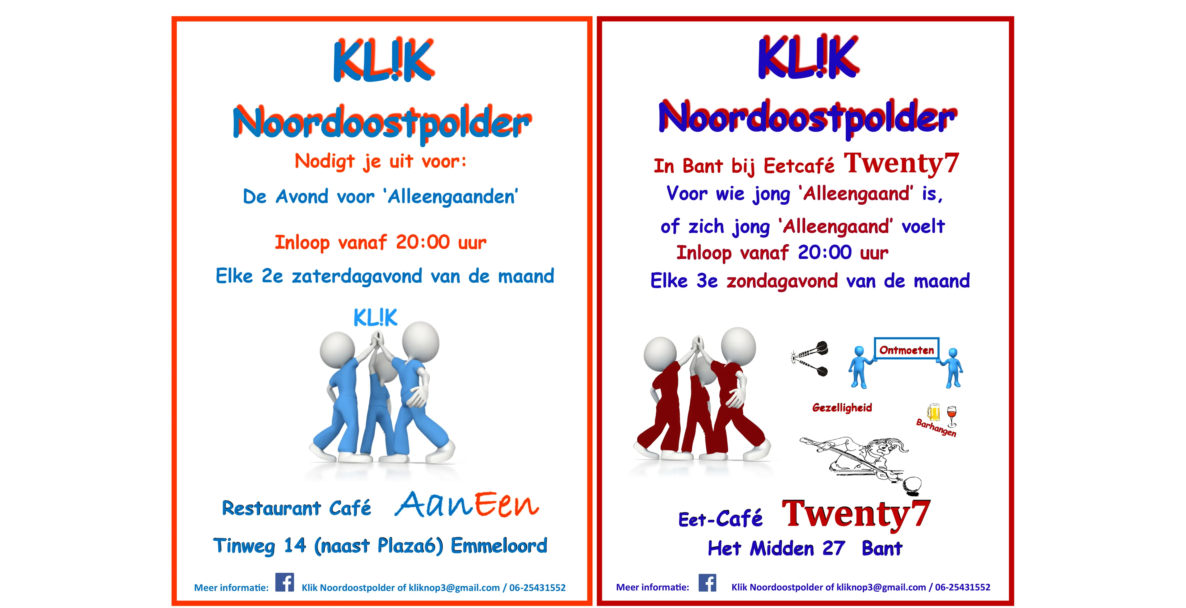 klk emmeloord bant info poster