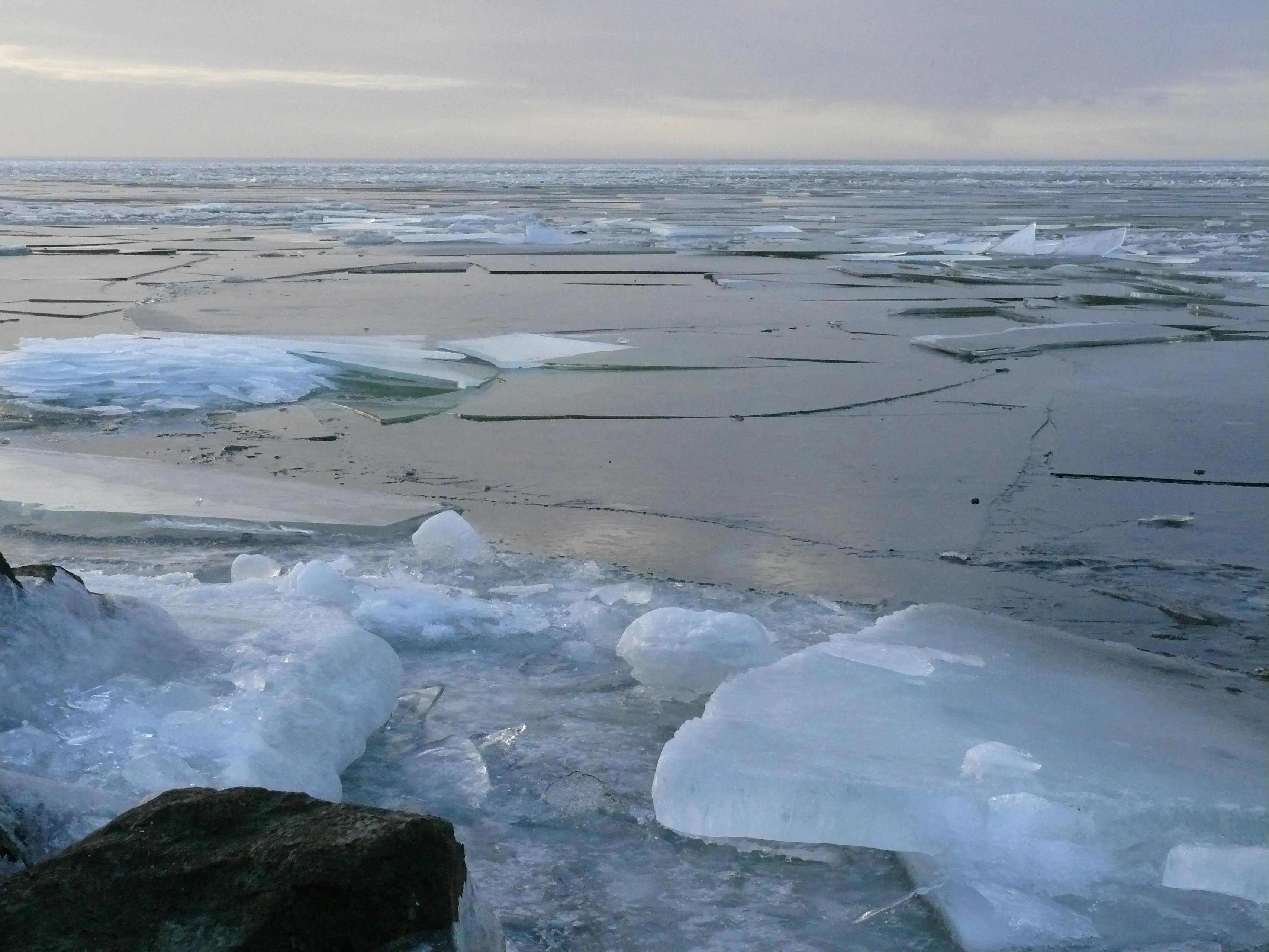kruiend ijs ijsselmeer marghof