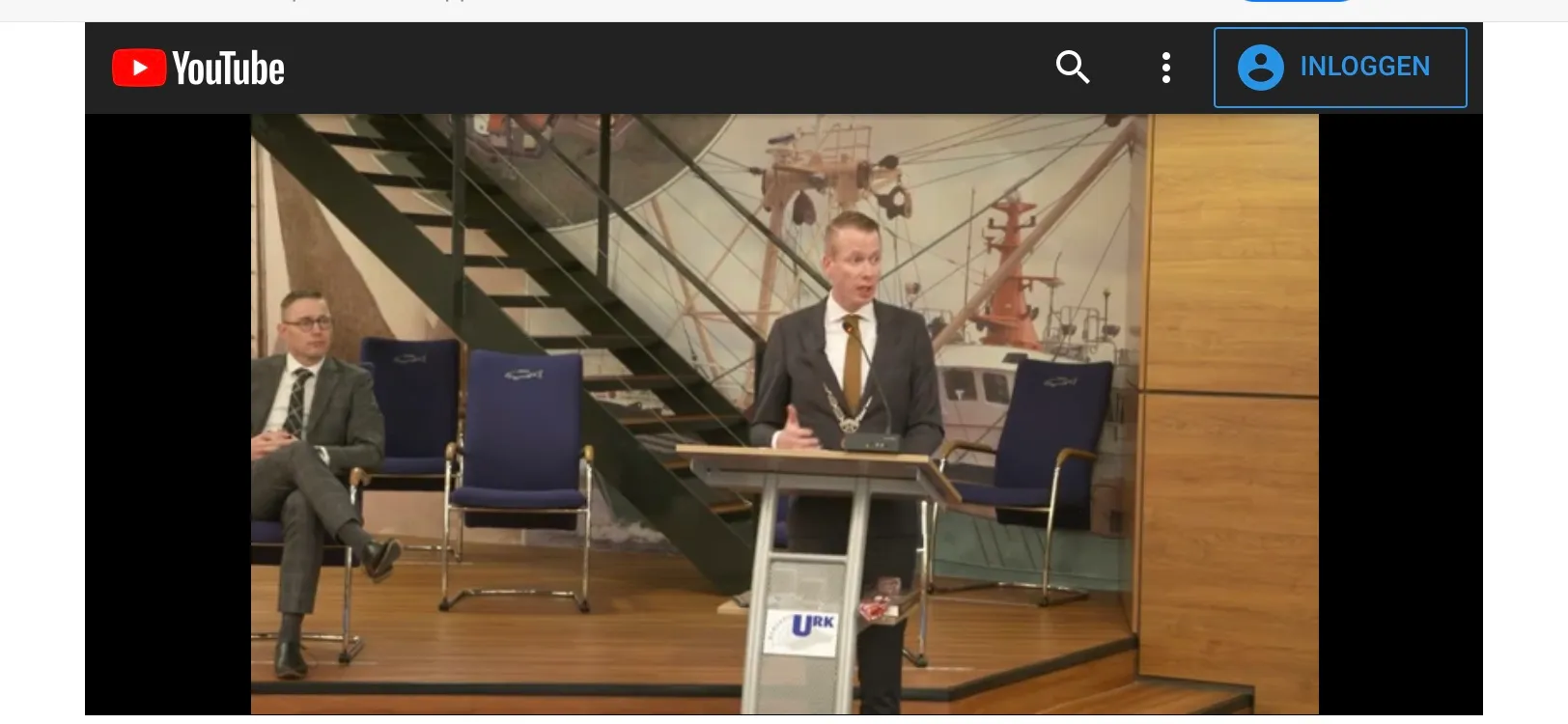 nieuwjaarsreceptie gemeente urk youtube