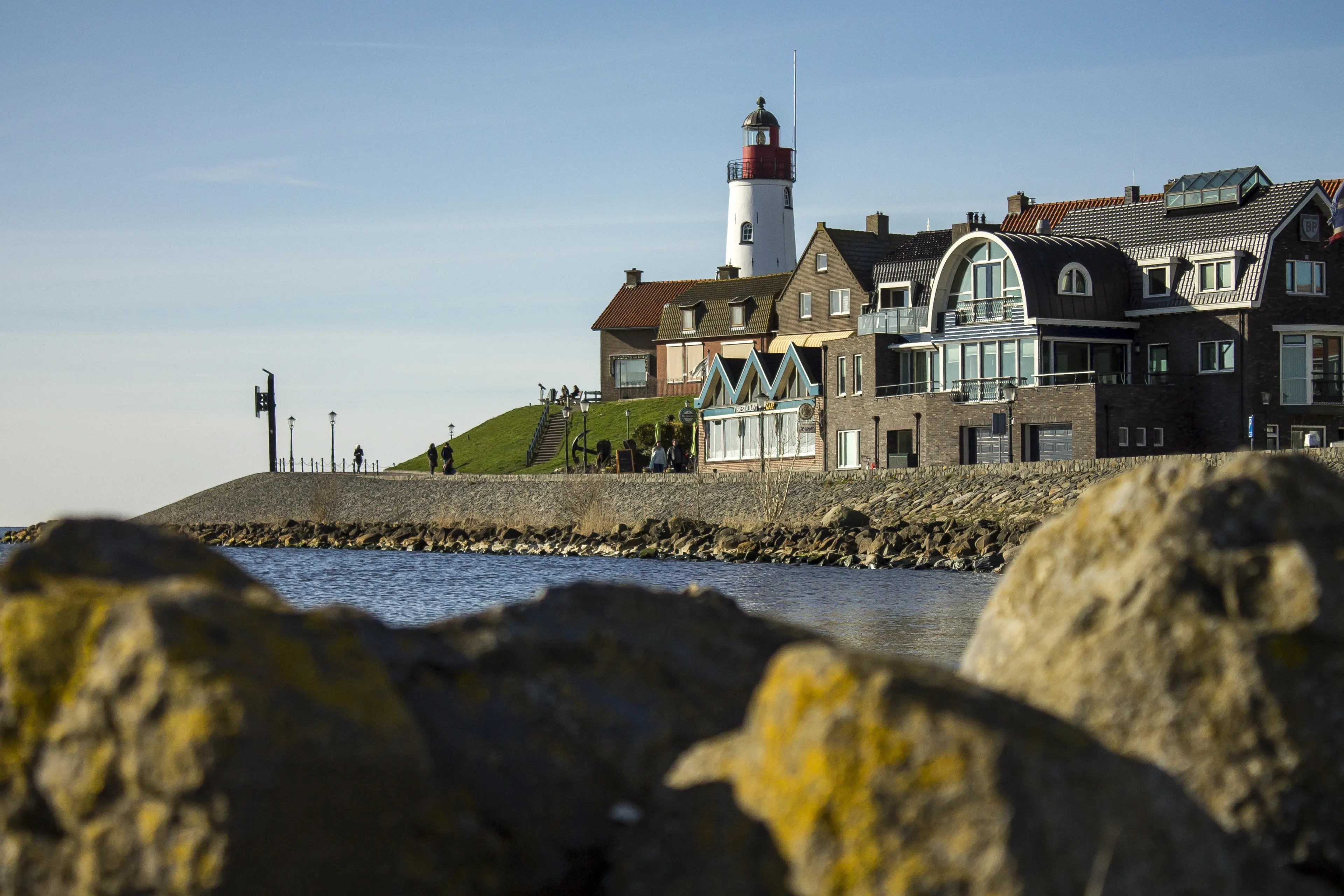 persbeeld het eiland in de verte rechtenvrij