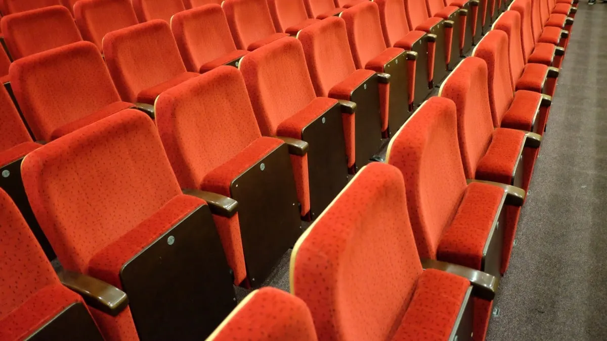place government seats for sitting audience folding red theater 1194172jpgd