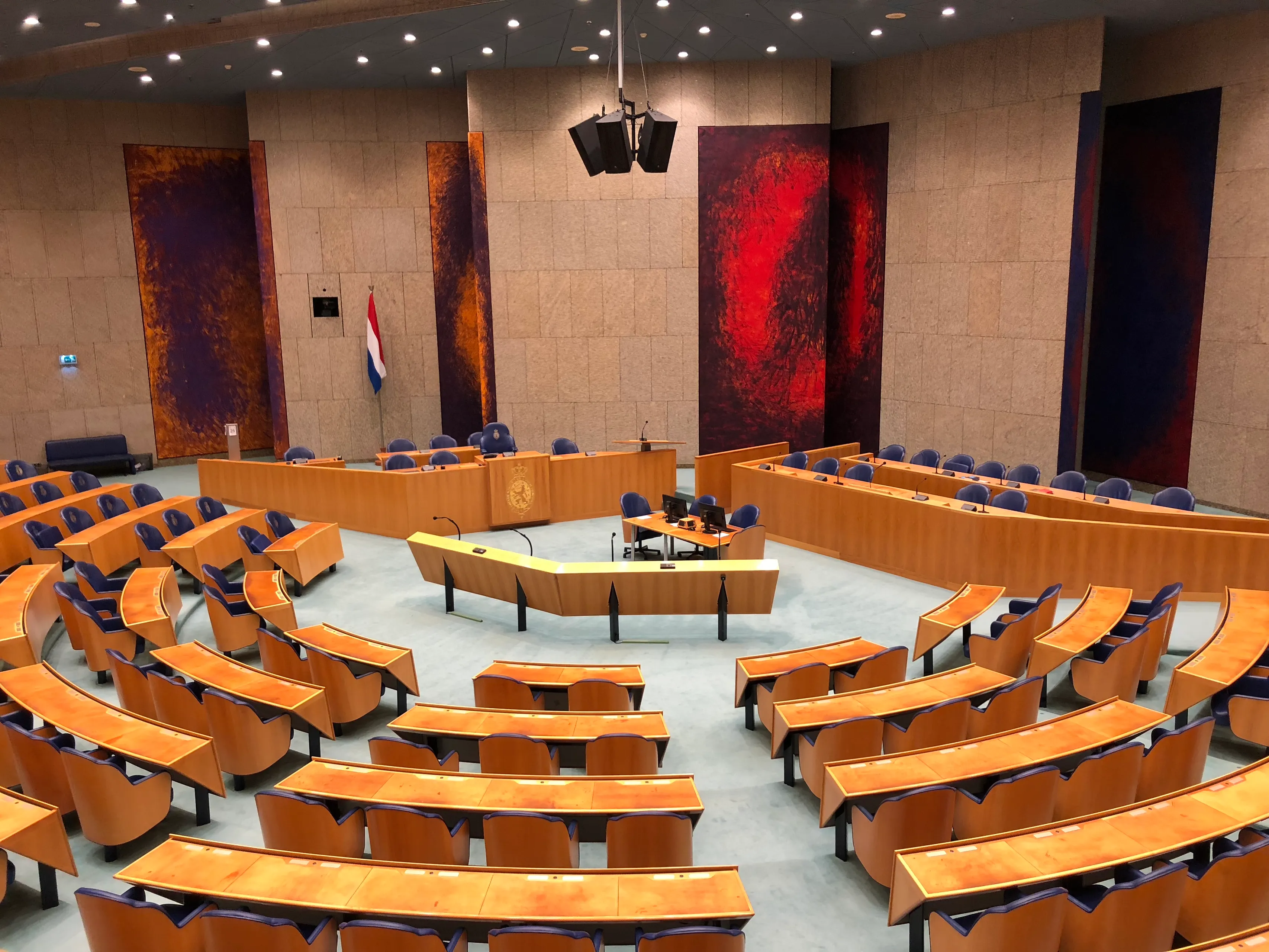 plenaire zaal tweede kamer landschap