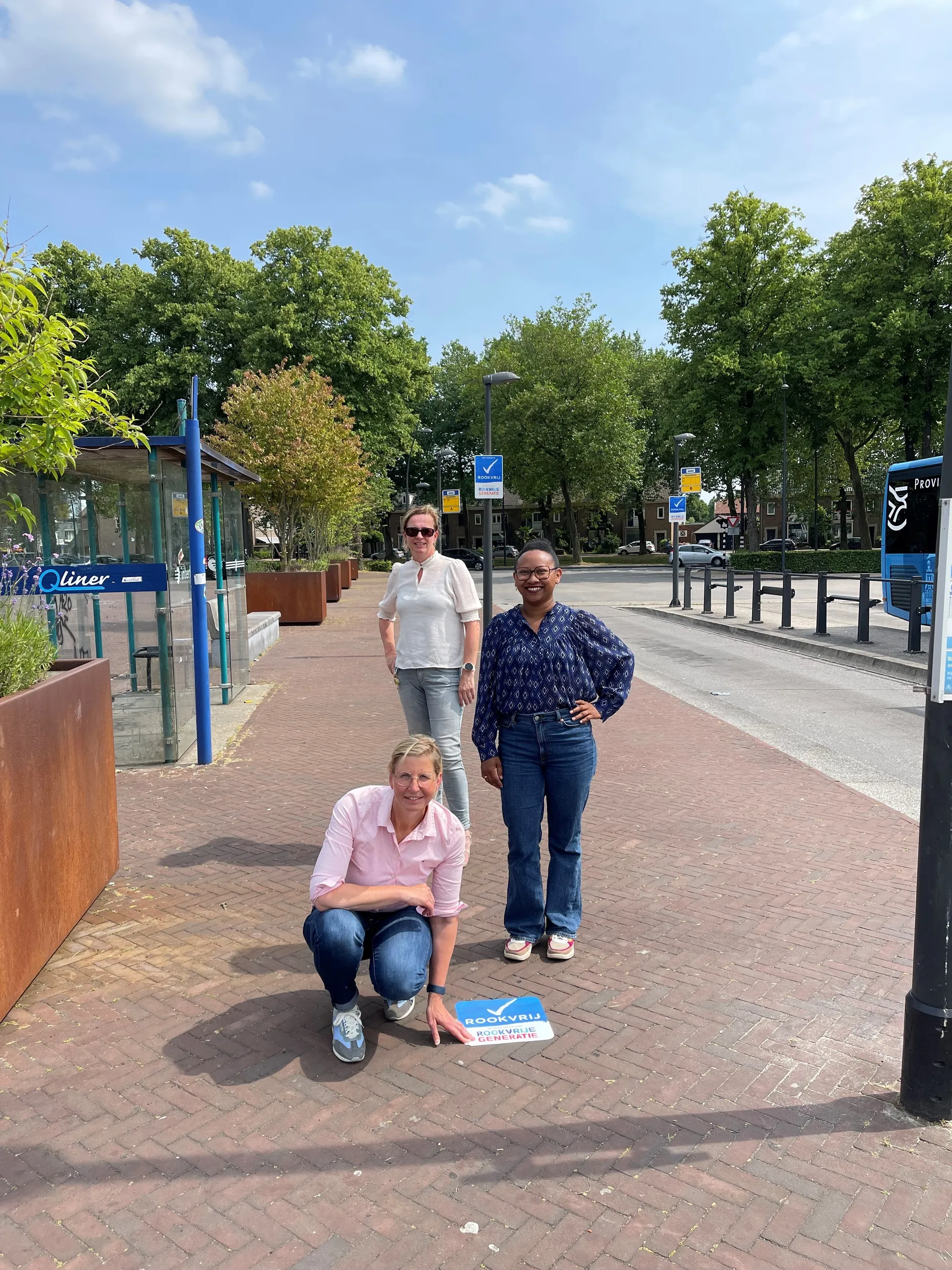 rookvrije generatie markeringen busstation emmeloord