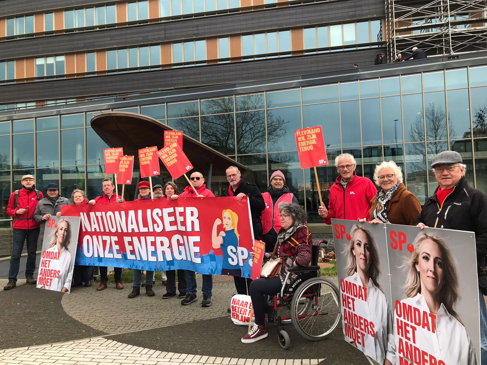 sp actie provinciehuis flevoenergie 22 2 2023