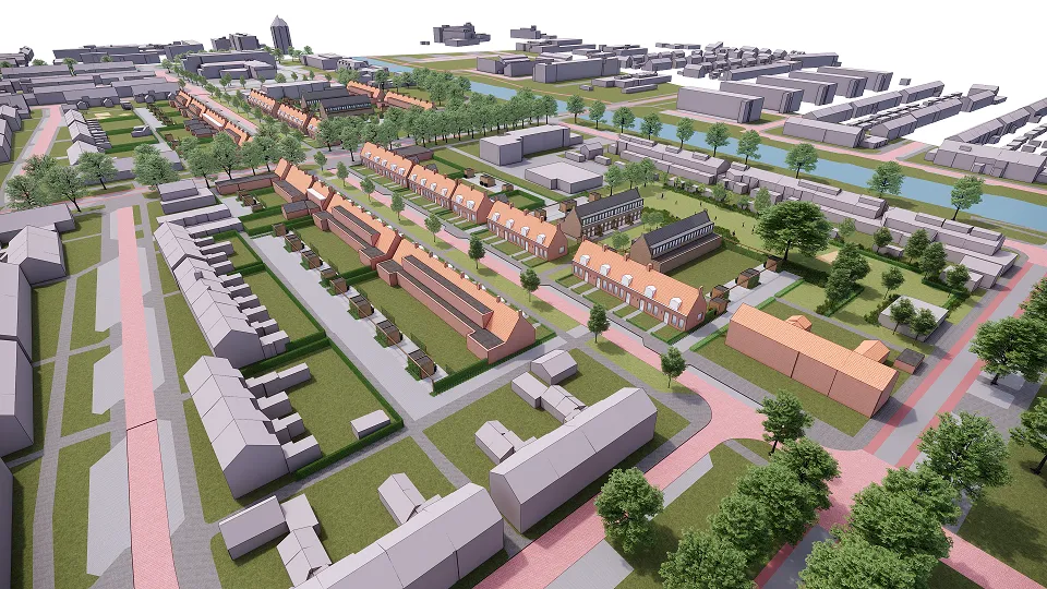 stedenbouwkundig overzicht rietstraat