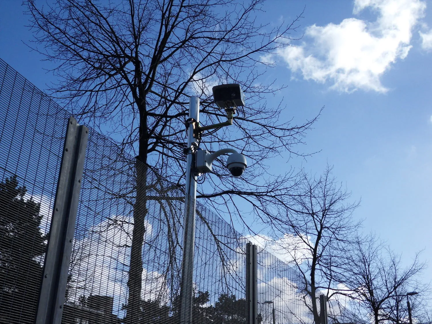 temporarily security cam
