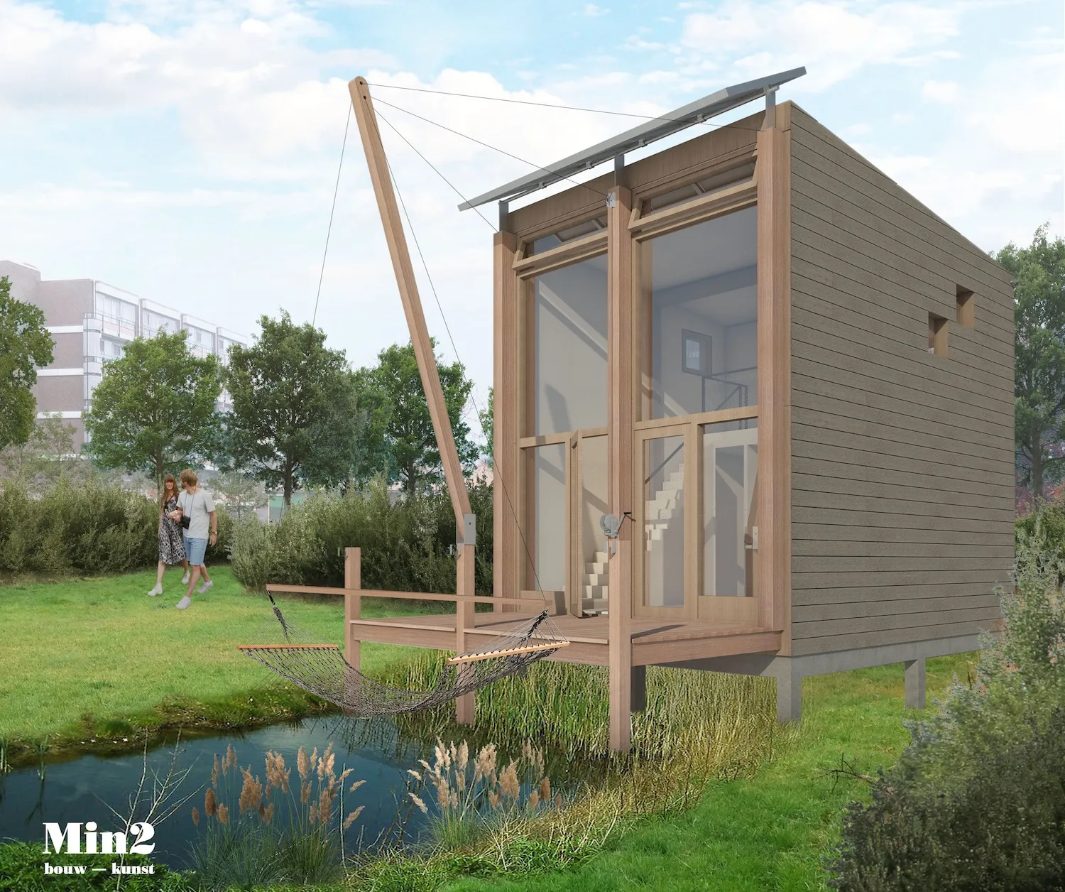 tiny house vissershuisje falgatuinen den helder