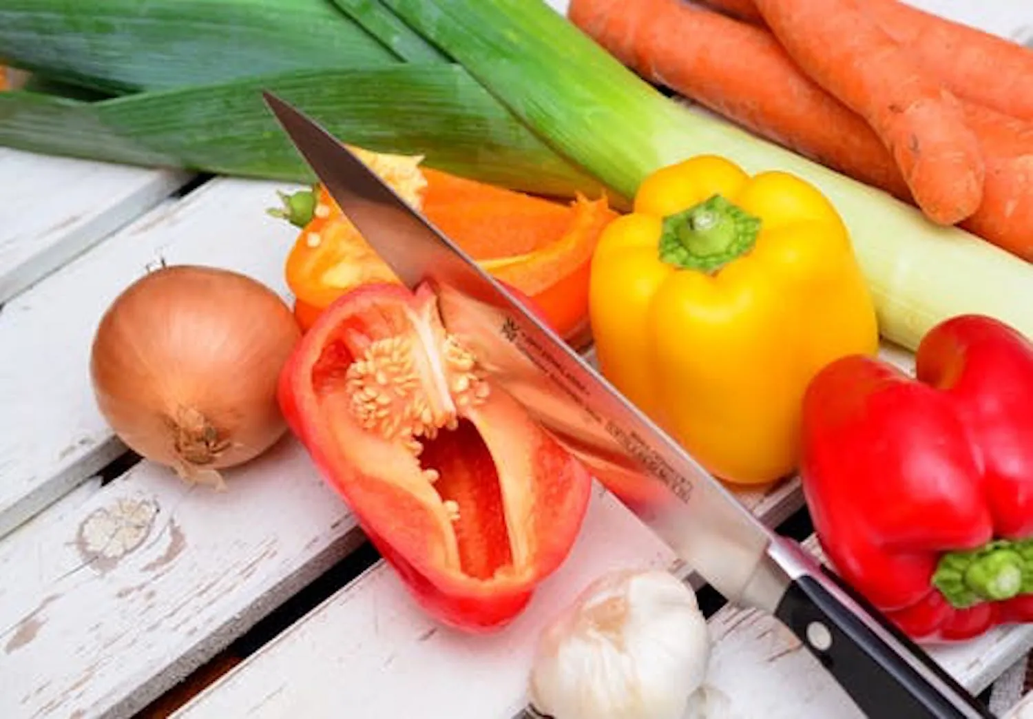 vegetables paprika traffic light vegetable food 40790