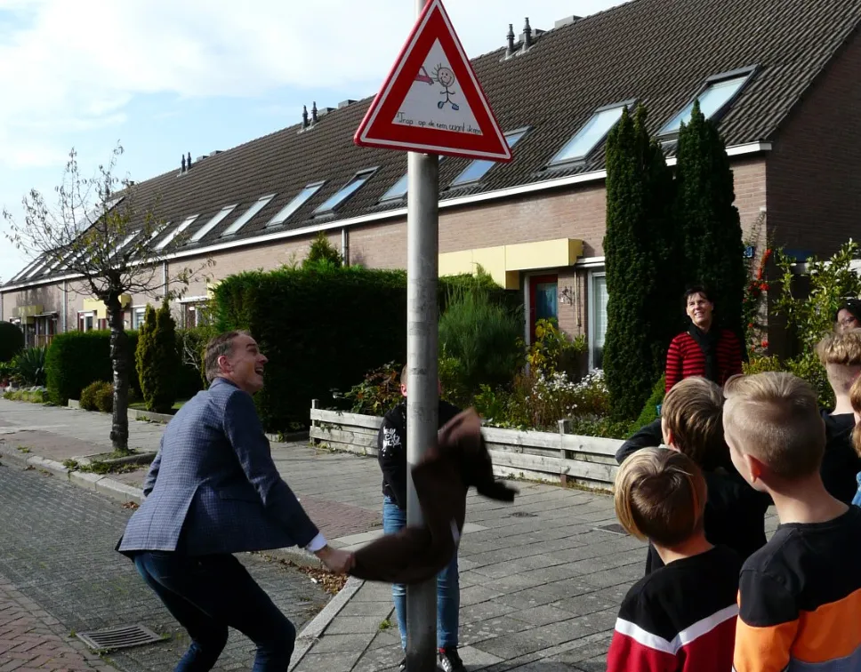verkeersbord de zuidert