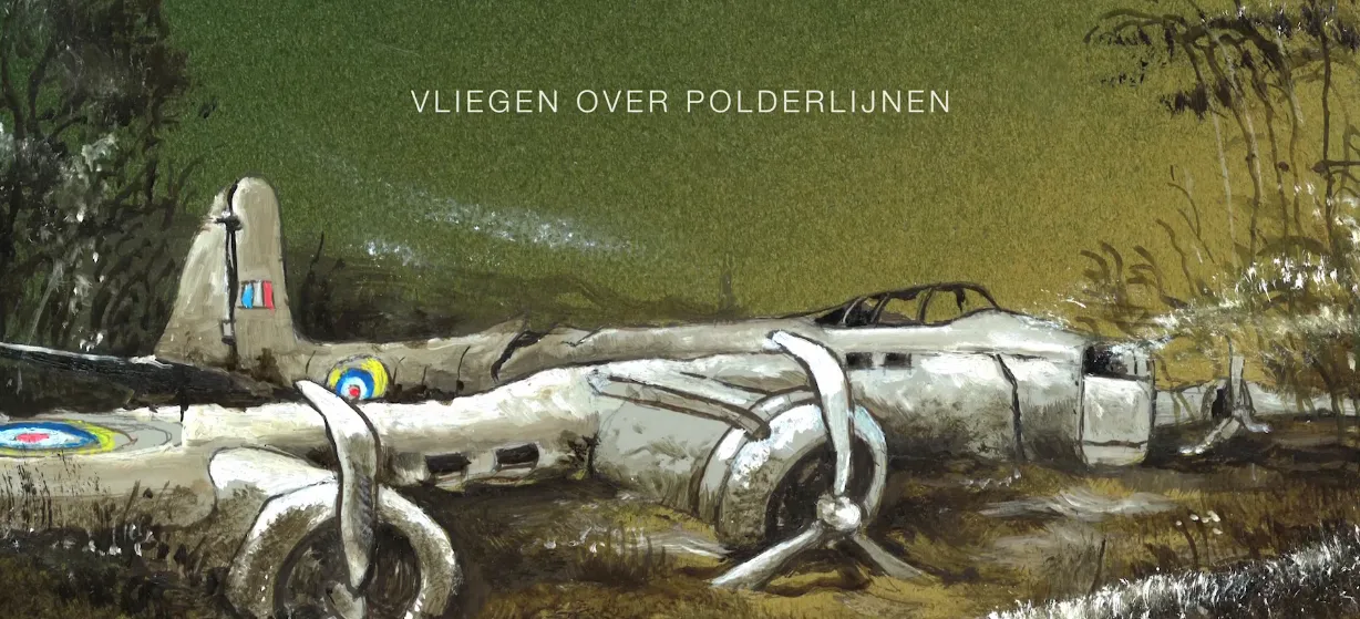 vliegen over polderlijnen