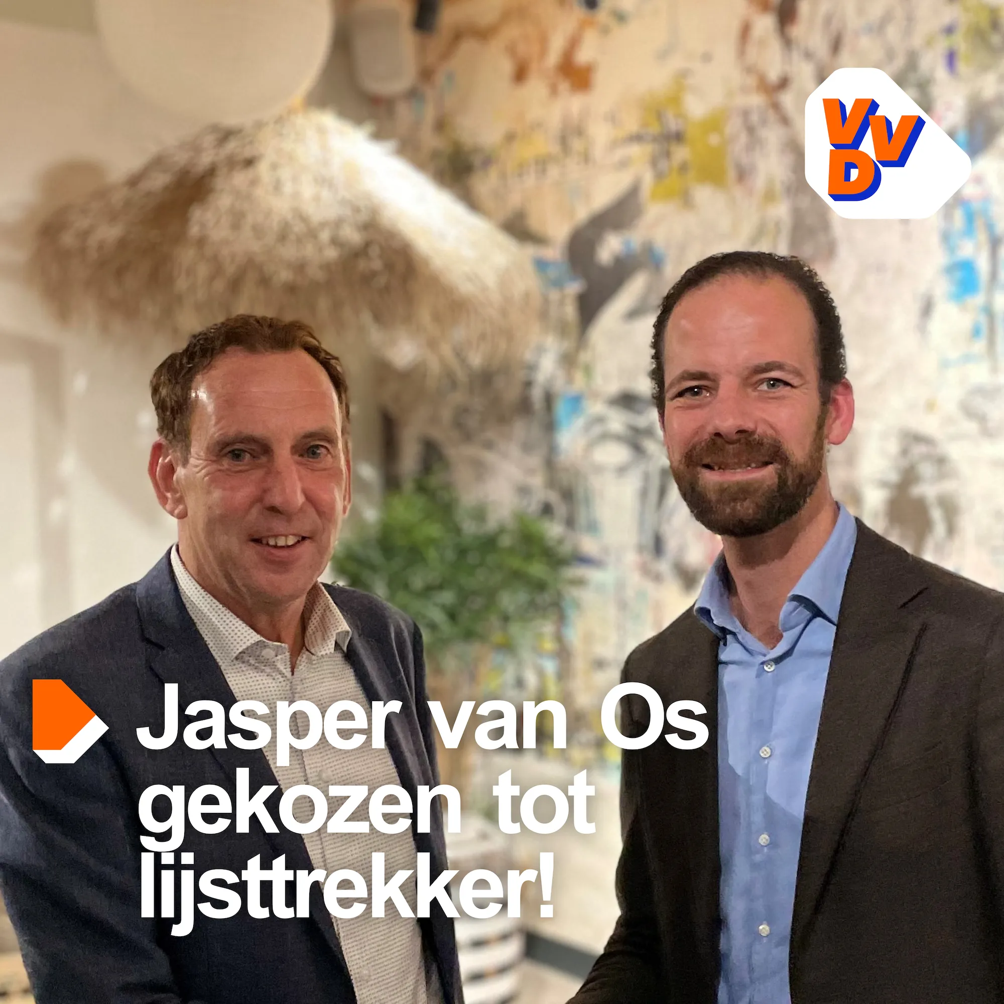vvd lijsttrekker jasper van os