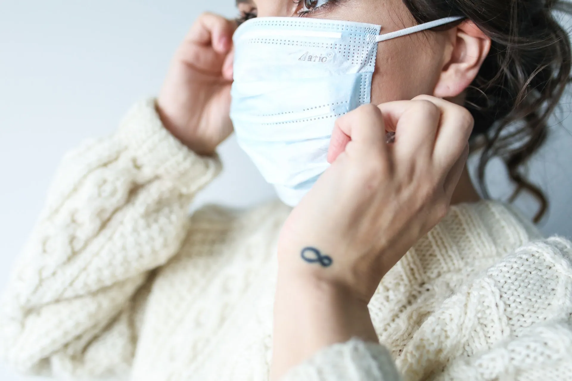 woman wearing face mask polina tankilevitch pexels
