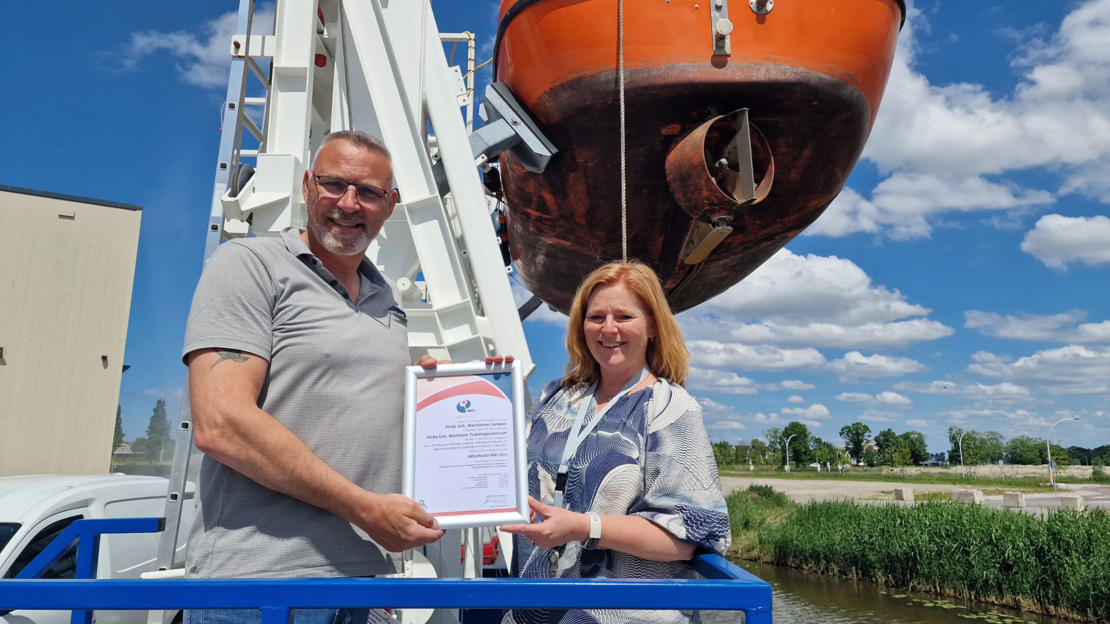 firda maritieme campus urk behaalt iso 9001 foto 1