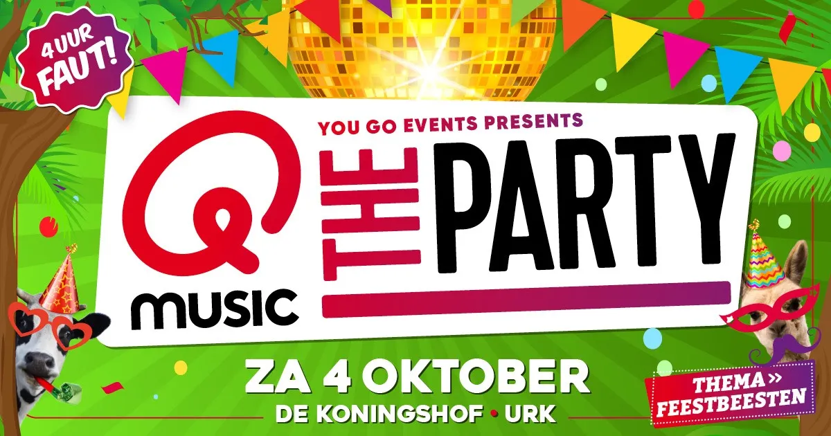 QMusic, Feestbeesten  De Koningshof Urk - FB 1200x630px nr3