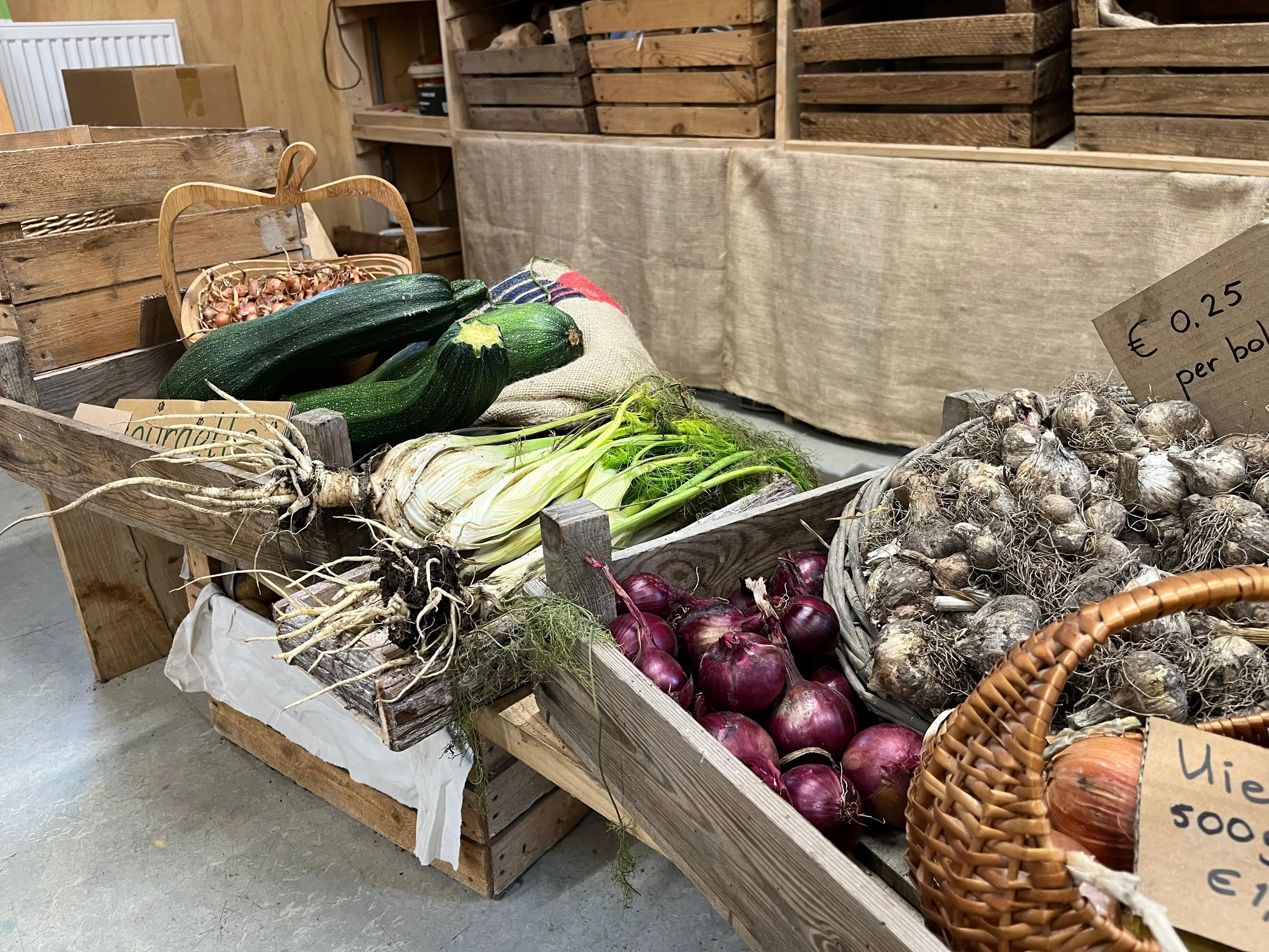 Assortiment winkel Voedselbos Emmeloord