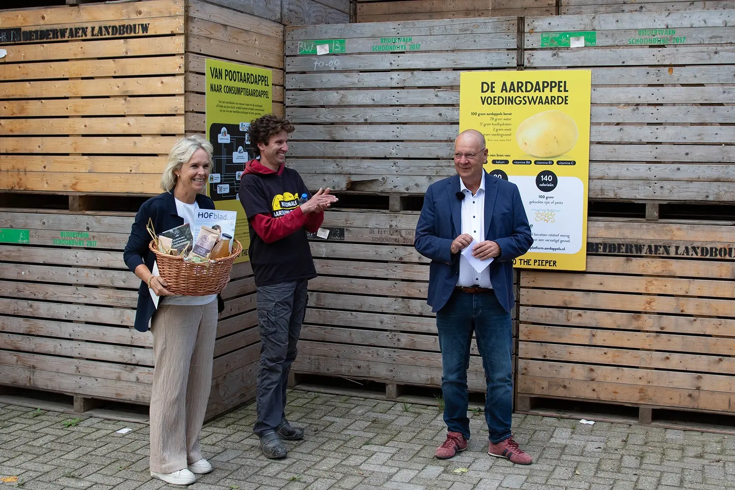 Gedeputeerde Jan Klopman Warmonderhof (Maries Elemans)