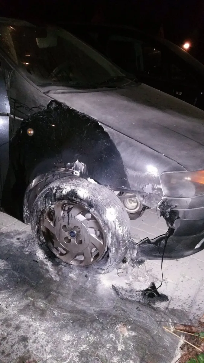 auto brand hulshorst wijkagent bouma