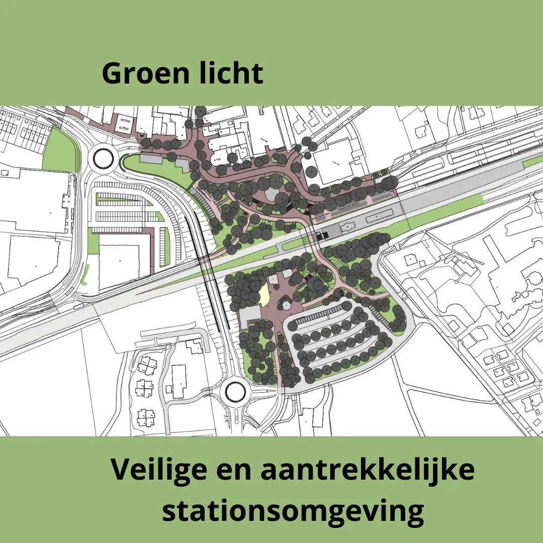 groen licht veilige en aantrekkelijke stationsomgeving1