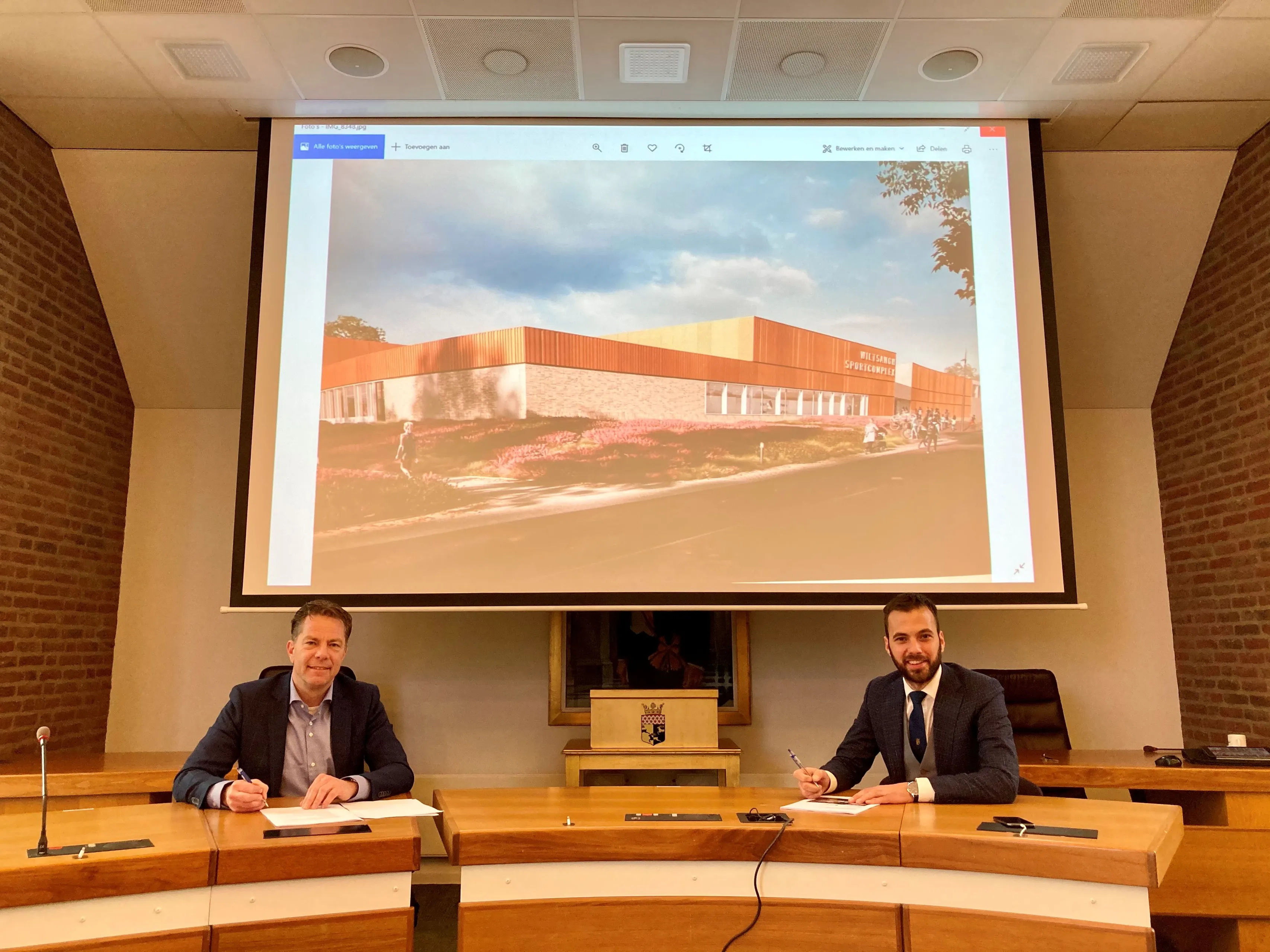 ondertekening wiltsangh