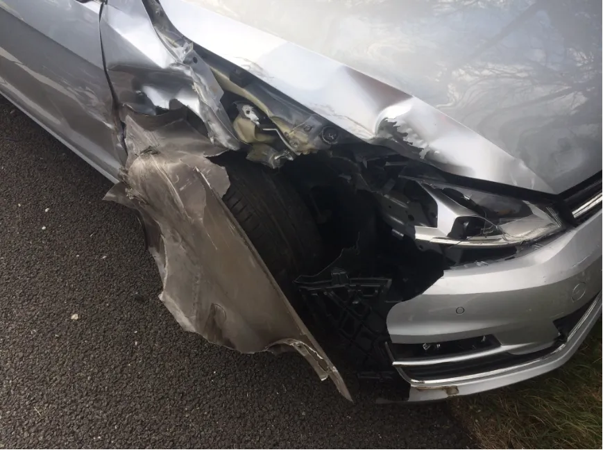 ongeval snelweg auto afgesloten twitter weginspecteur peter