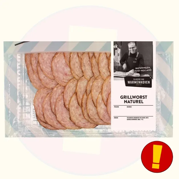 recall ah streeckgenoten grillworst productfoto