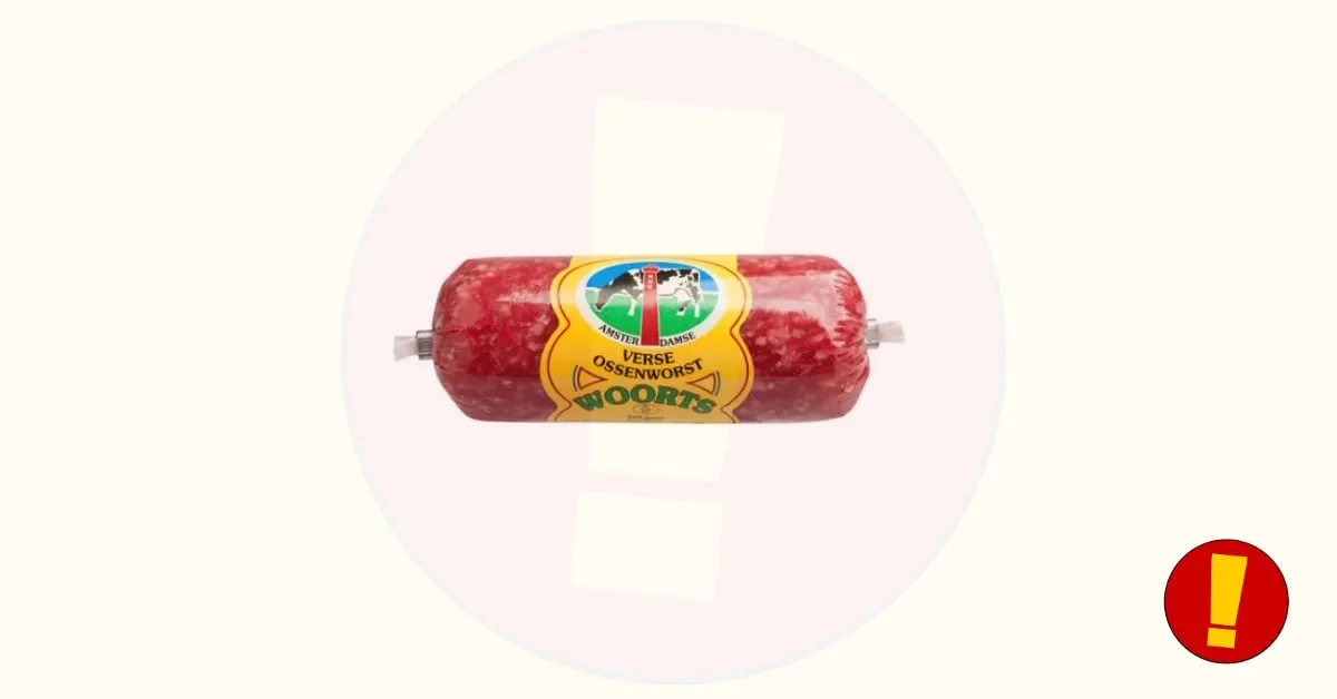 recall drik woorts amsterdamse ossenworst productfoto