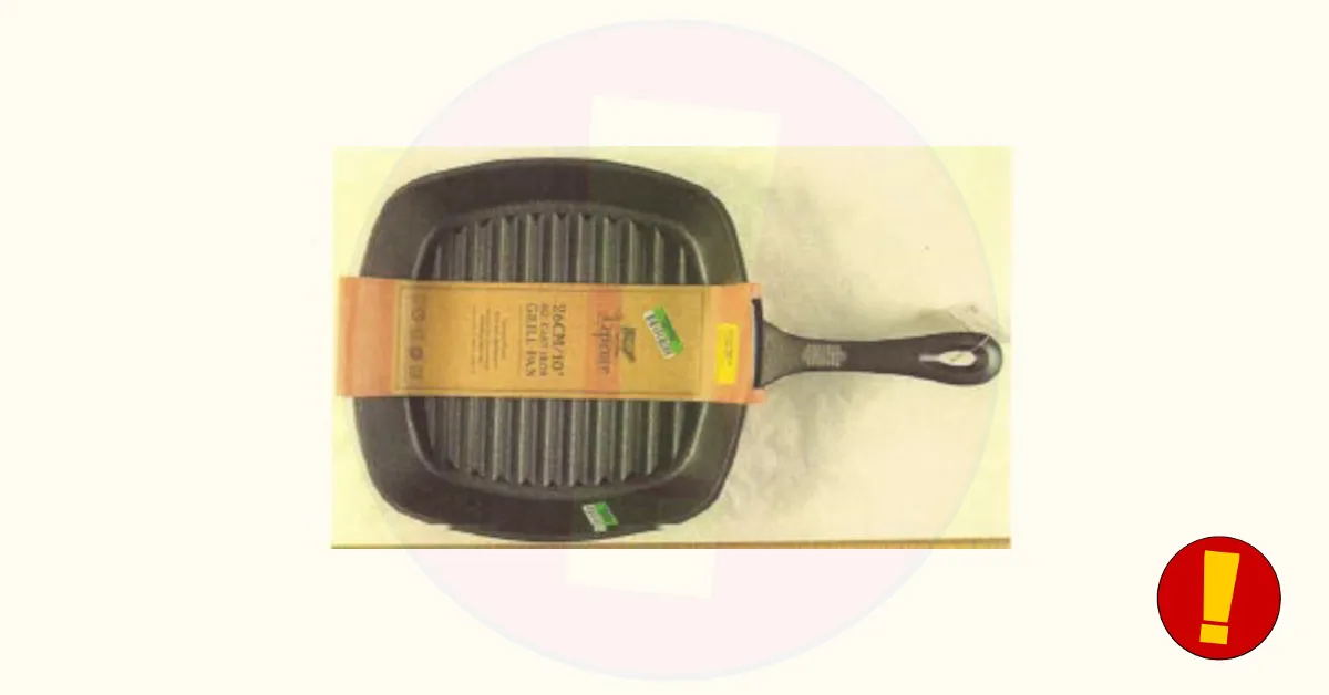 recall tk maxx epicure raw cast iron grillpan productfoto