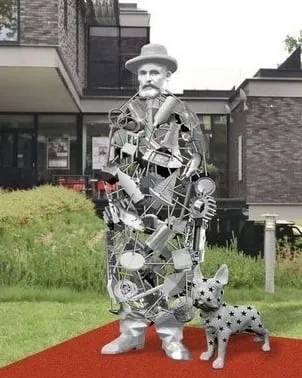 standbeeld molijn nunspeet veluvine