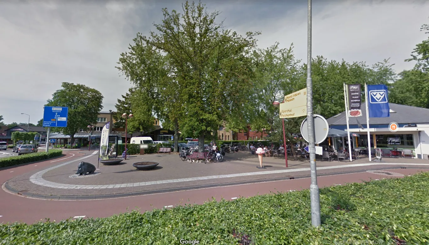 stationsplein nunspeet google street view 2