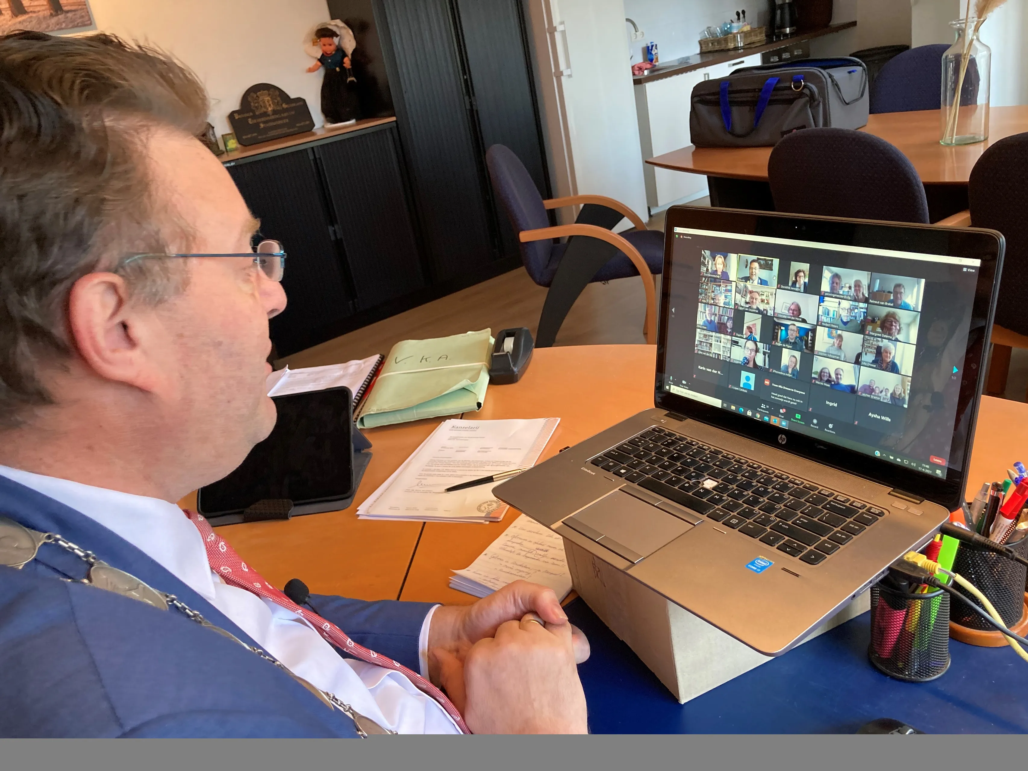 uitreiking ko hans maas