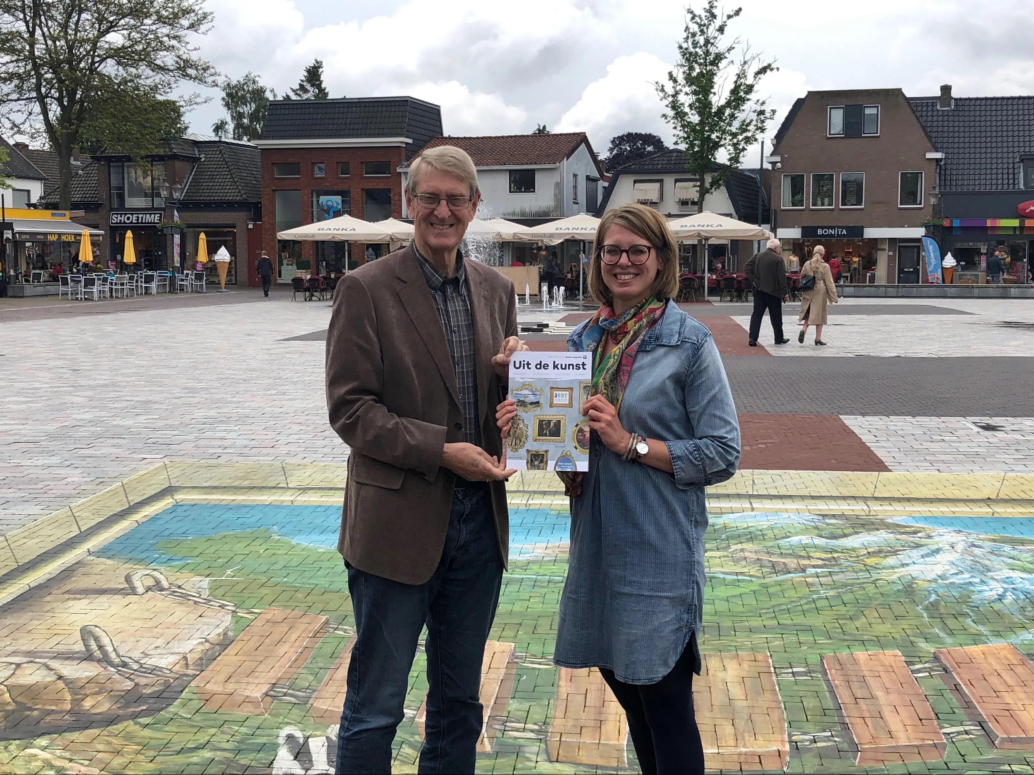 uitreiking magazine nunspeet uit de kunst