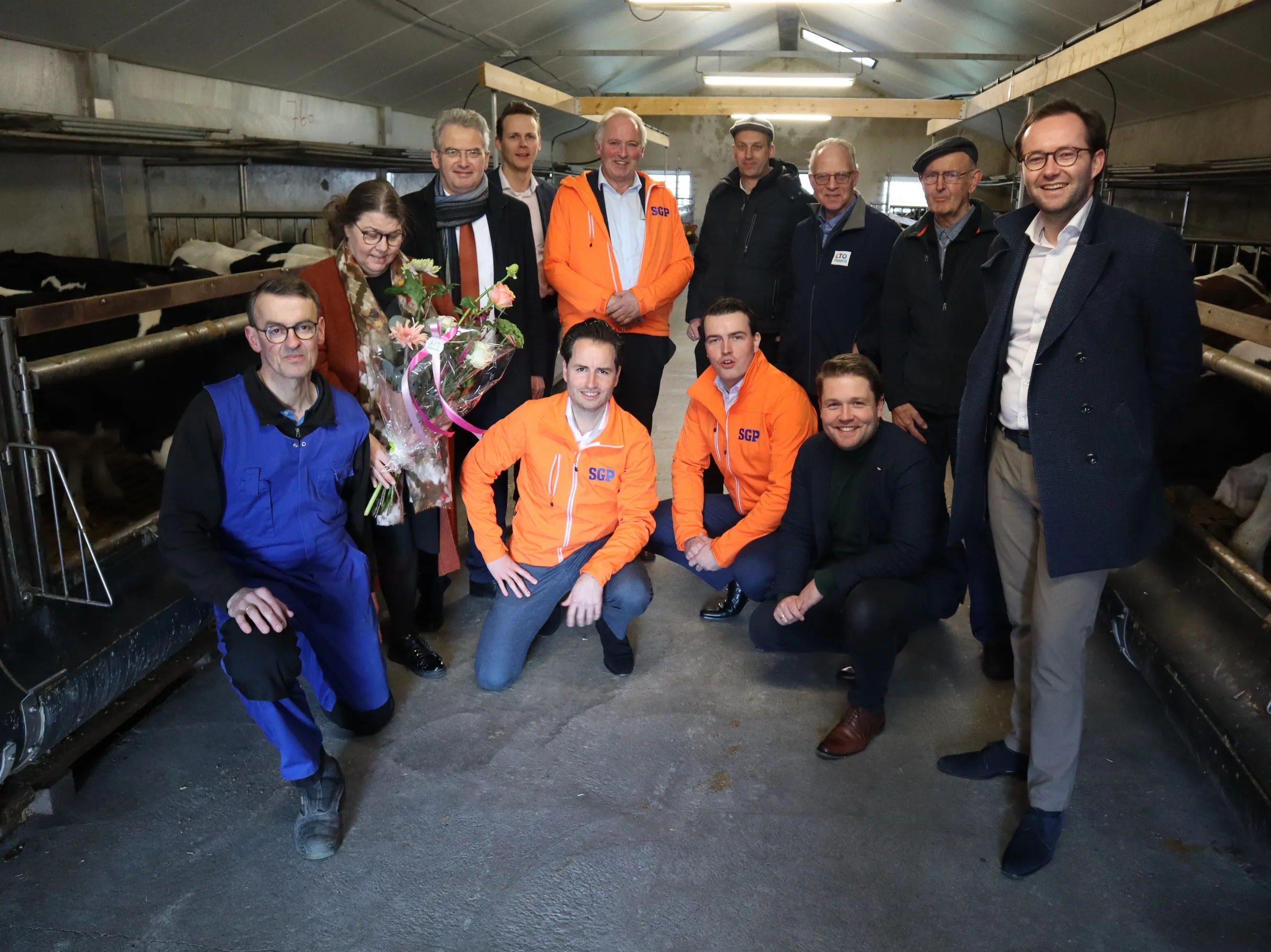 werkbezoek voorjaar 2022 sgp in de stal bij fam kuijt