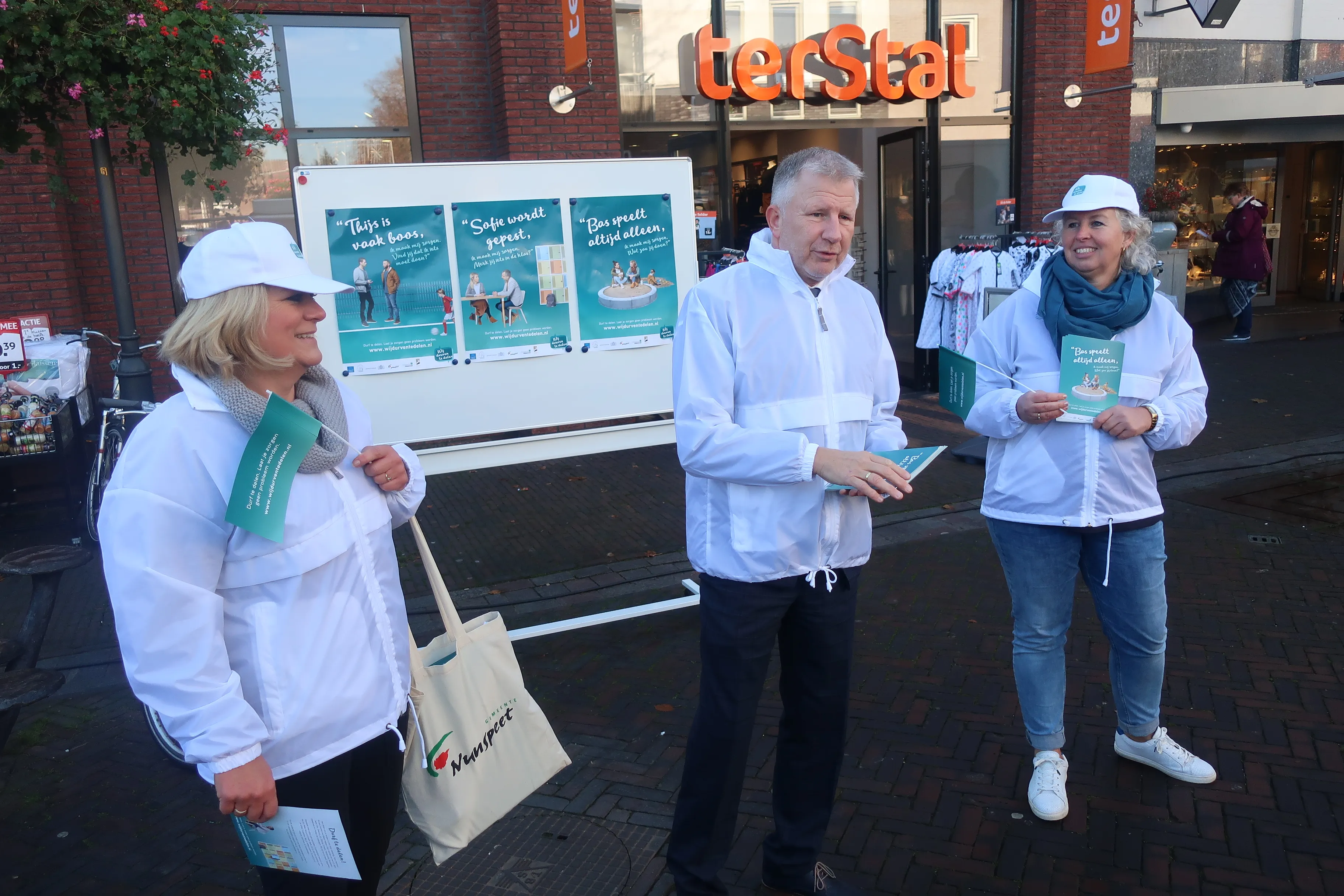 wethouder van den berg durf te delen