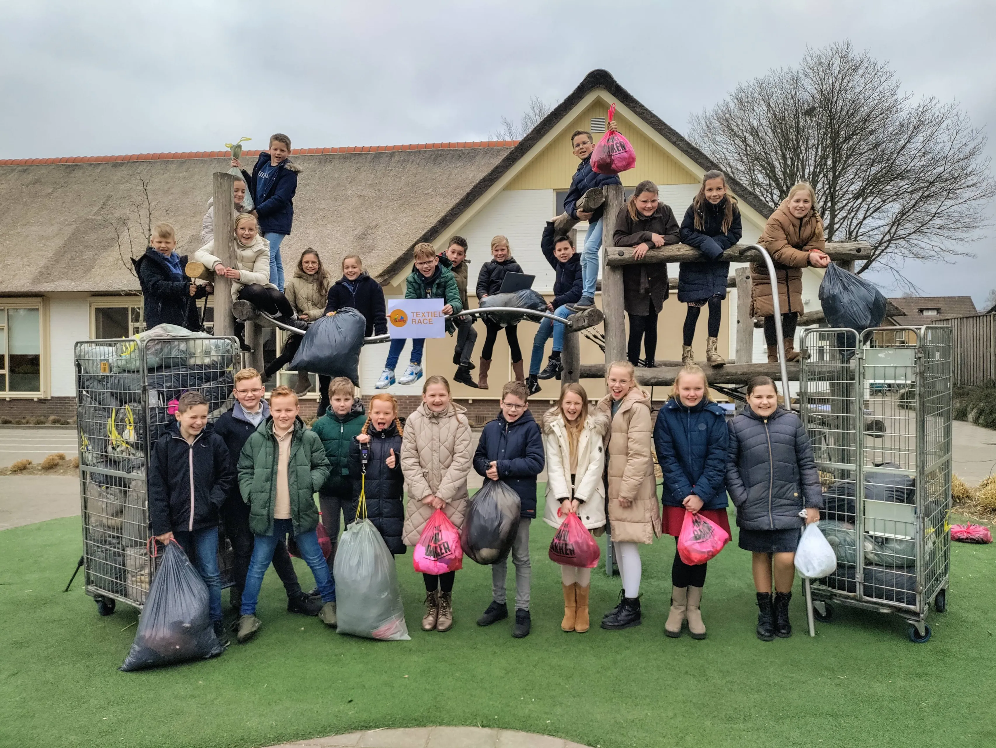klassenfoto textielrace 2025