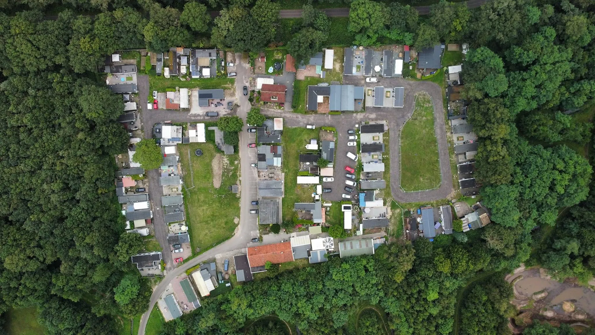 Camping Jambor - bovenaanzicht
