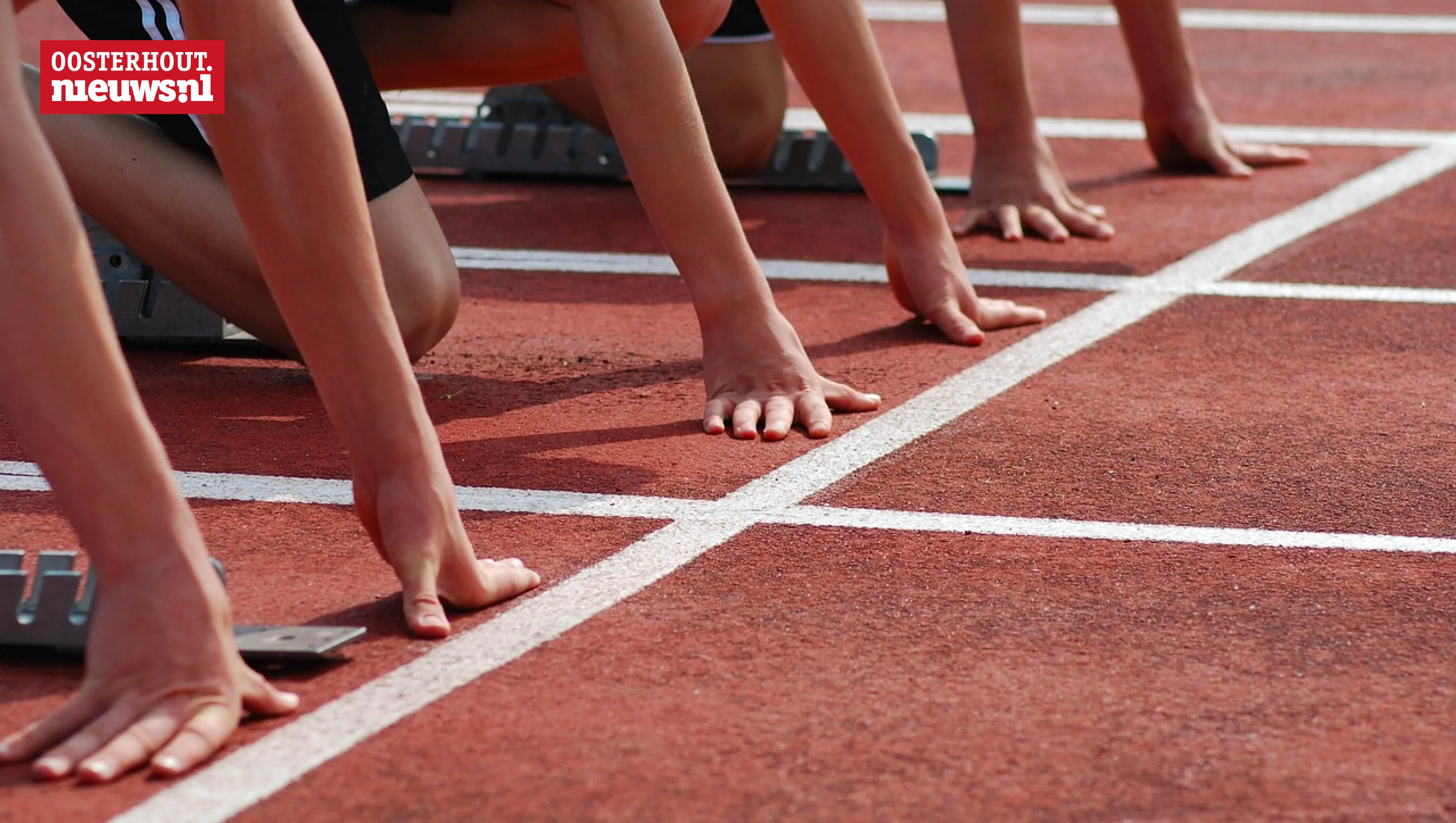 atletiek hardlopen start