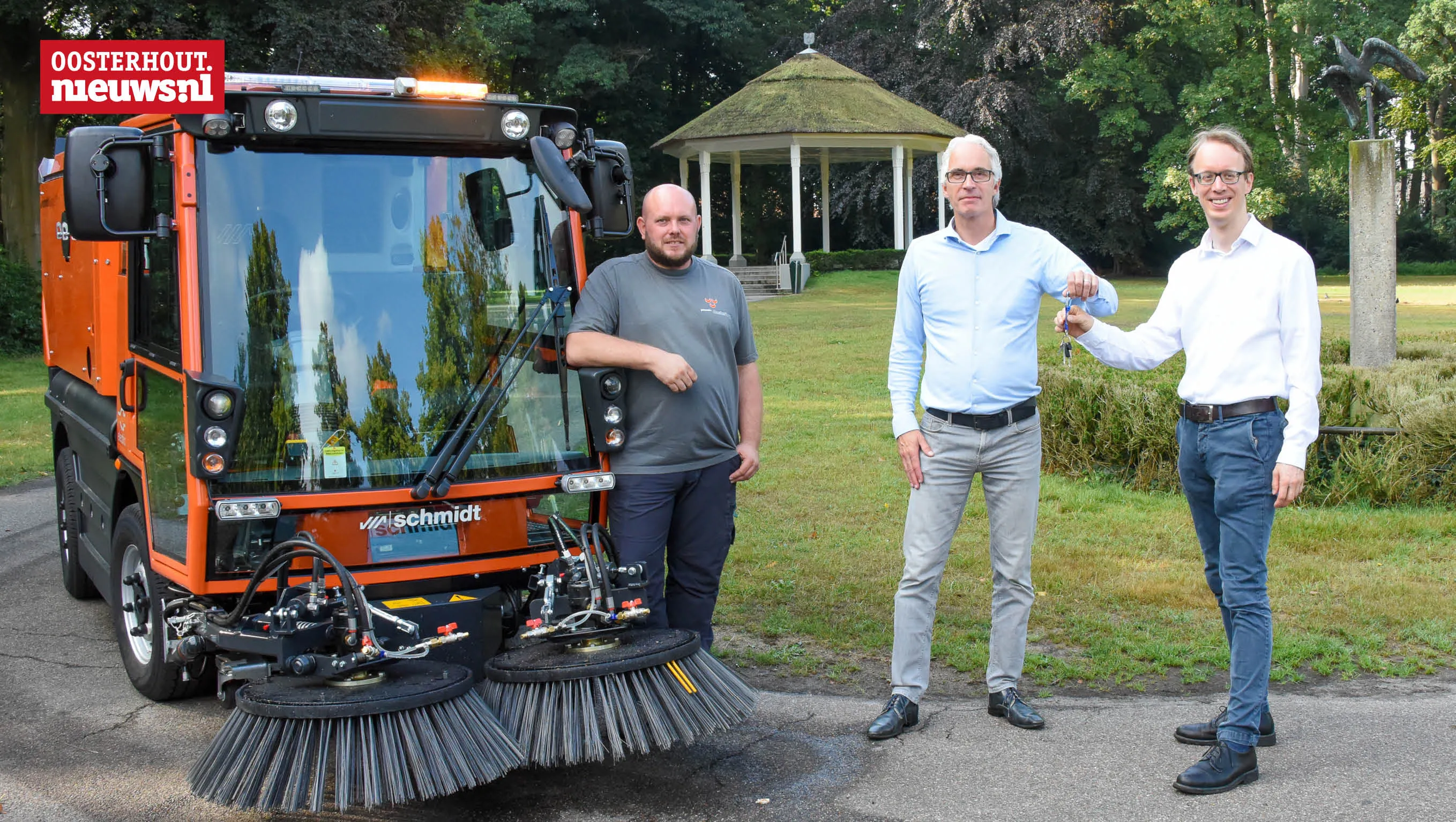 elektrische veegwagen