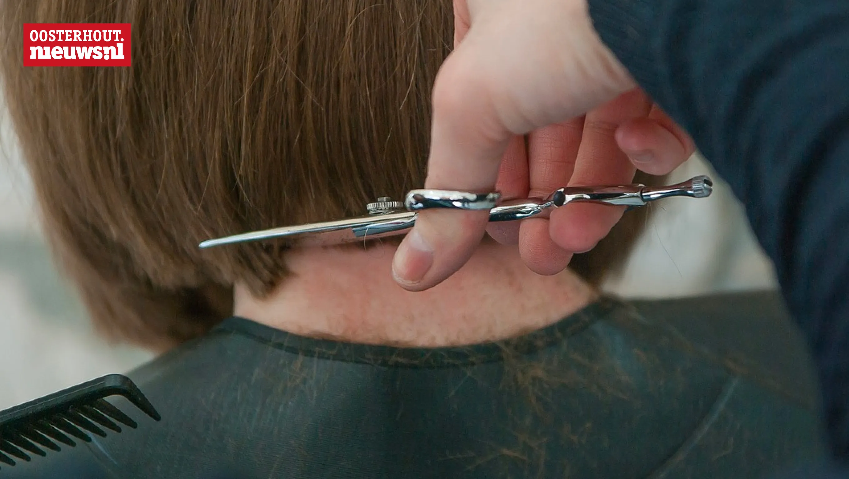 kapper knippen haar