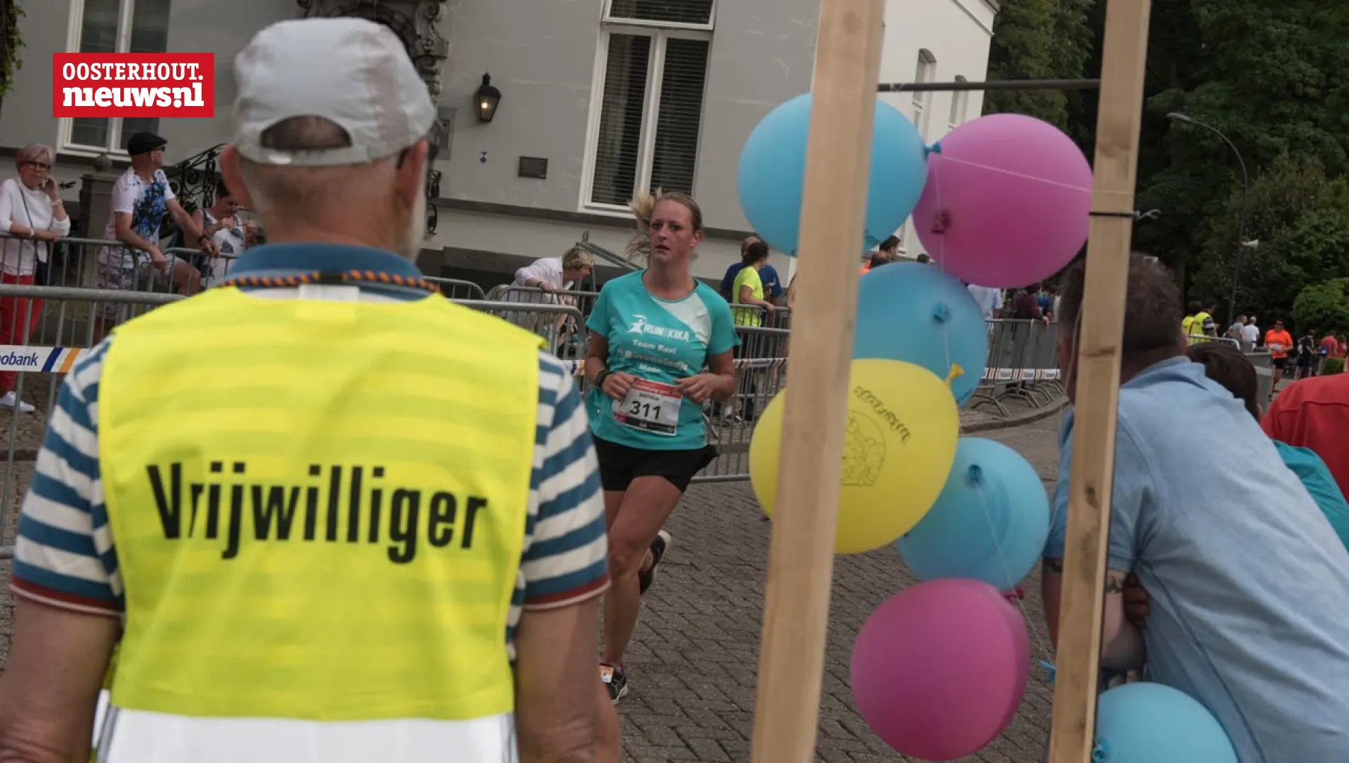 vrijwilliger kaaienloop