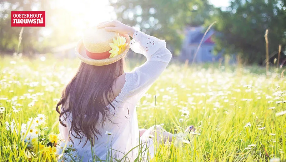 zomer vrouw