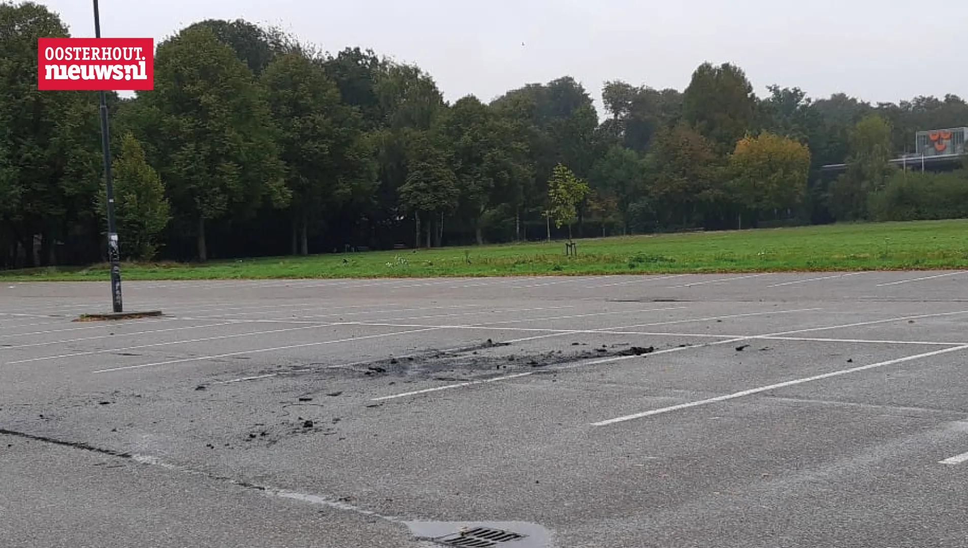 auto afgebrand