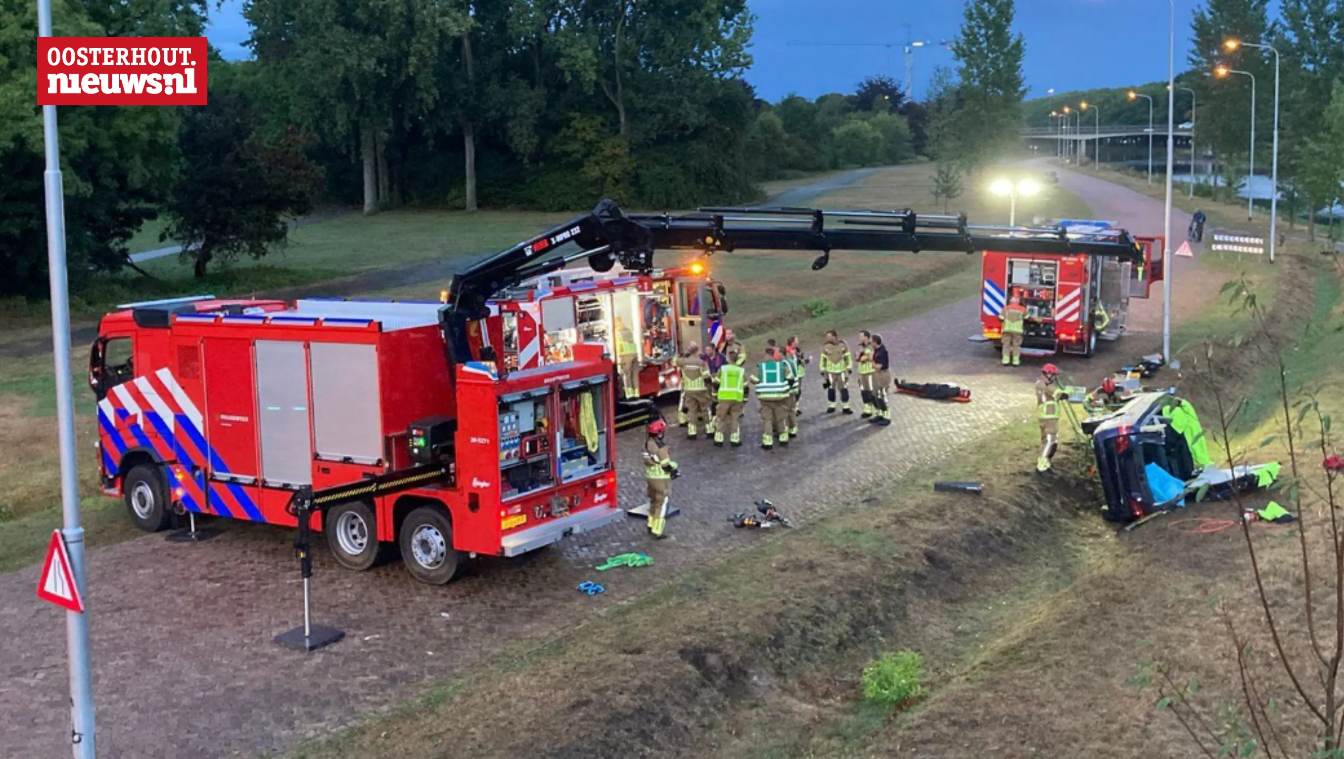 brandweeroefening bouwlingstraat