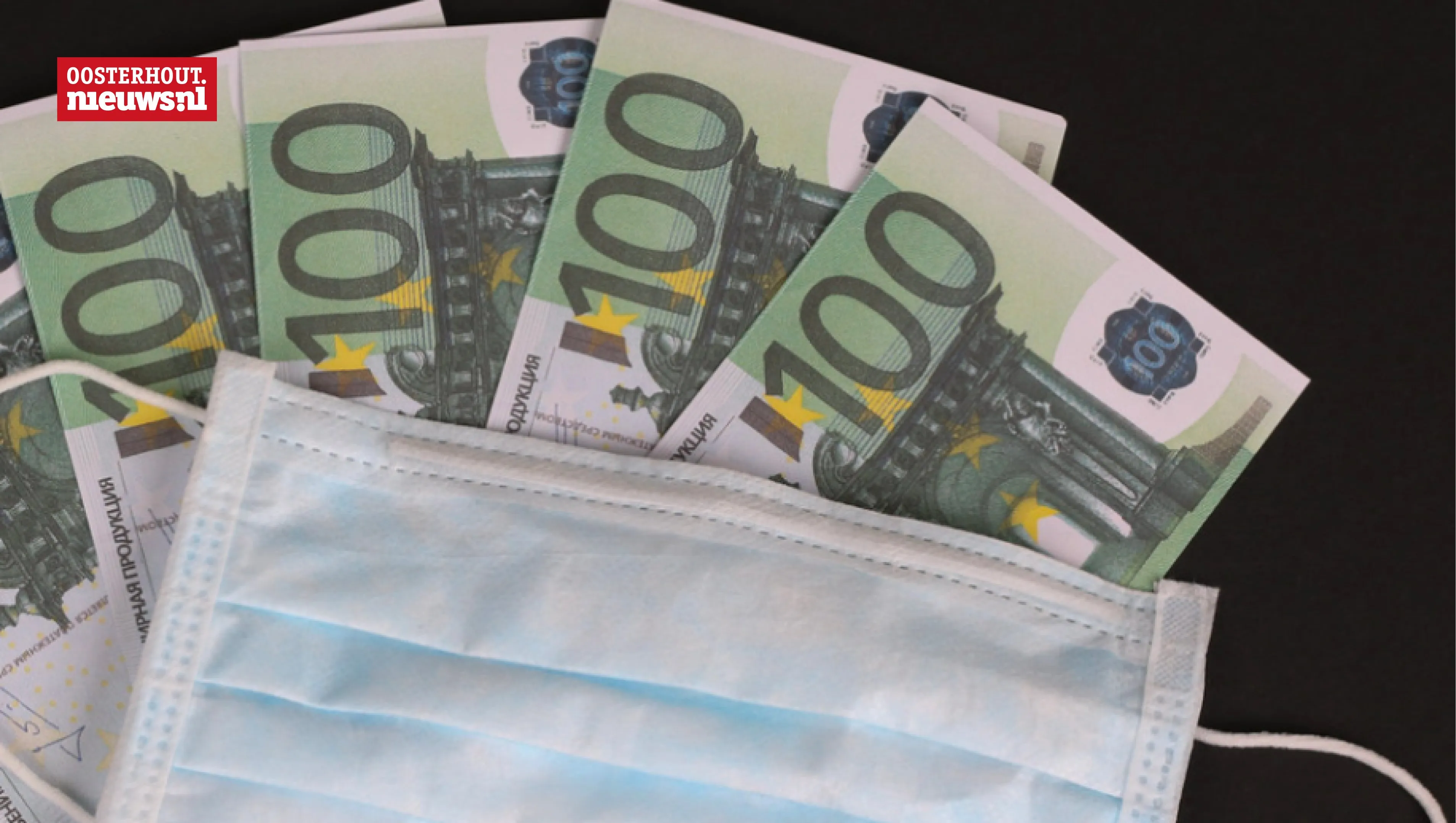 corona mondkapje geld