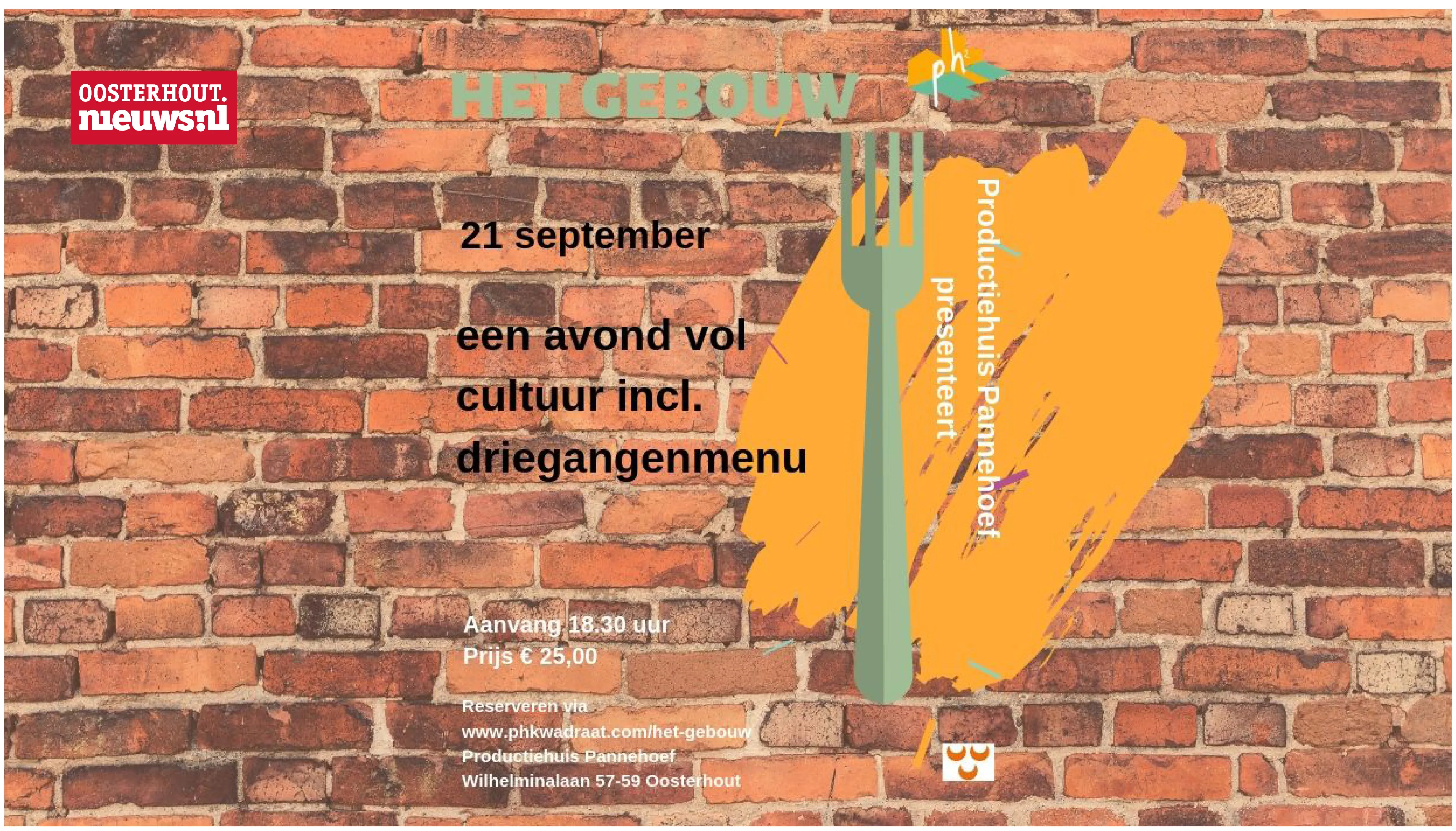 het gebouw