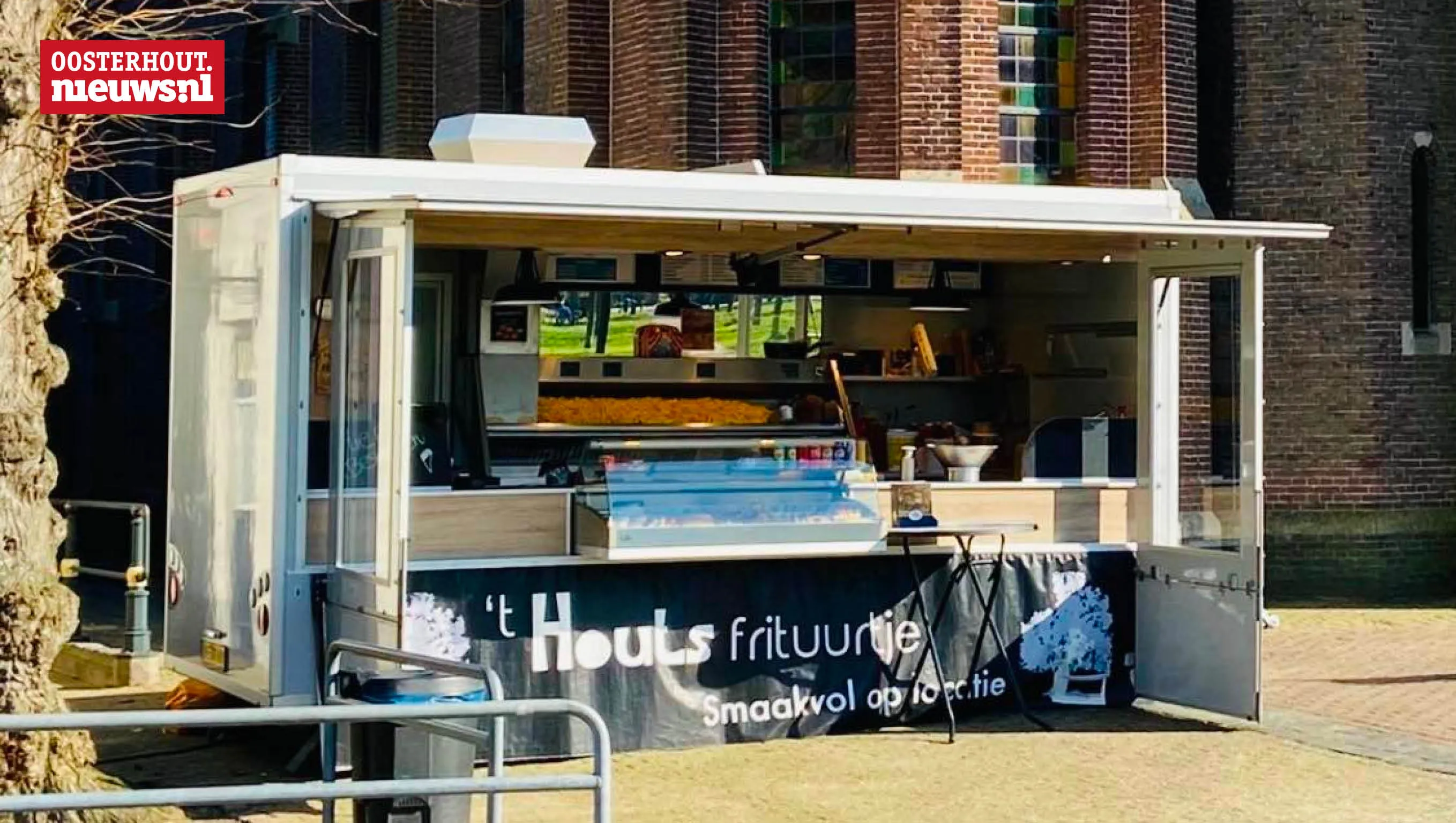 houts frituurtje